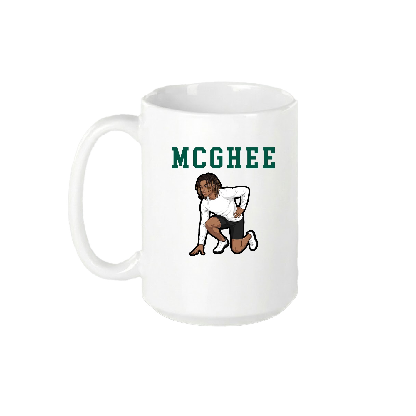 15oz Coffee Mug — Shirsey in White