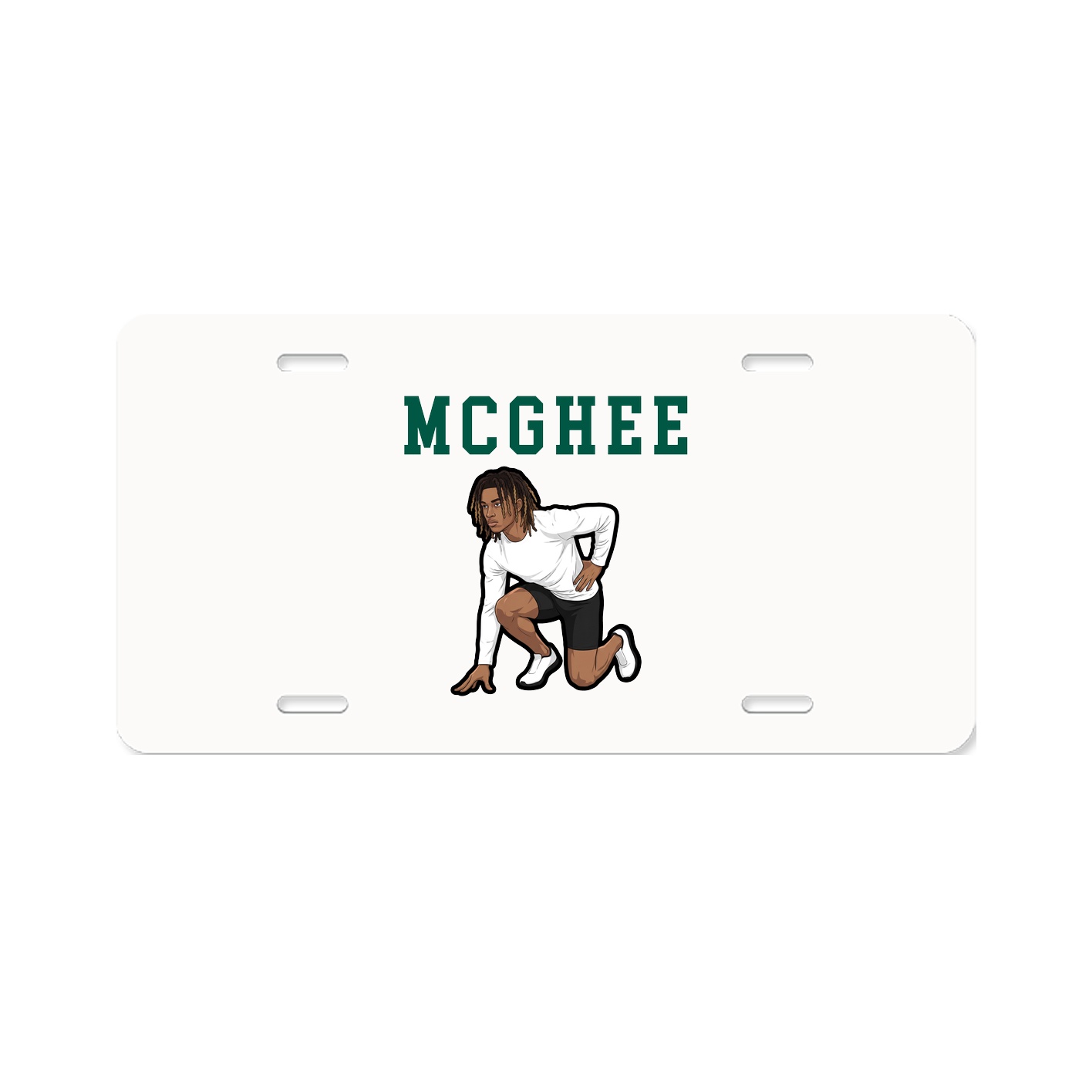 License Plate — Shirsey in Classic