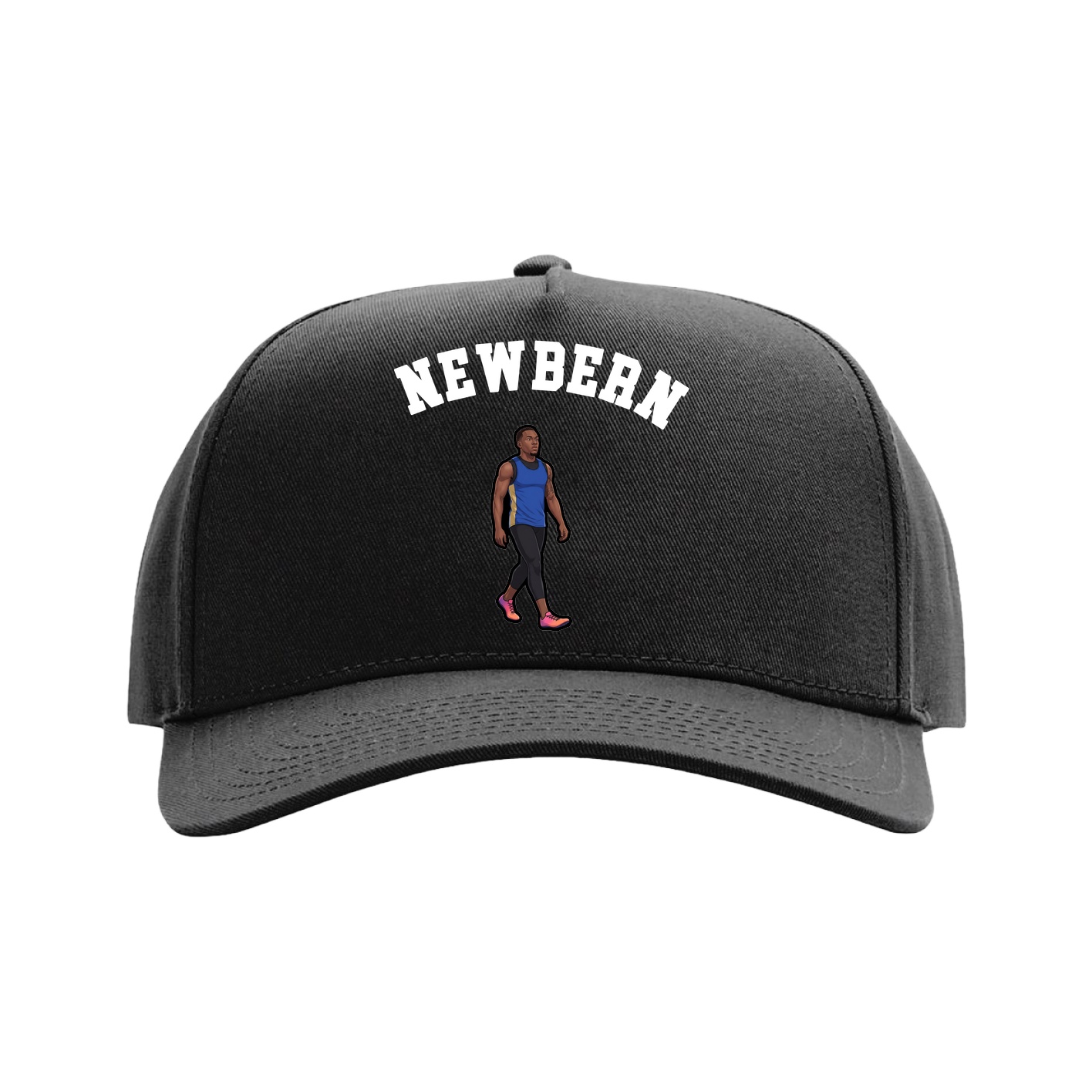 Full Fabric Five-Panel Champ Cap