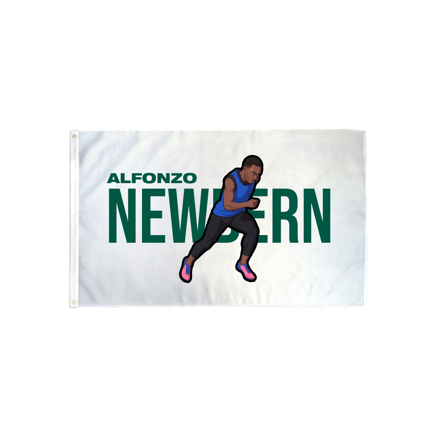 3x5 Flag — Player Name in Classic
