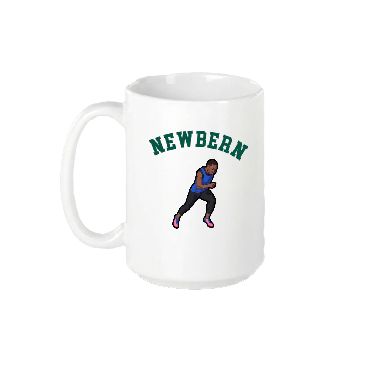 15oz Coffee Mug — Shirsey Arch in White
