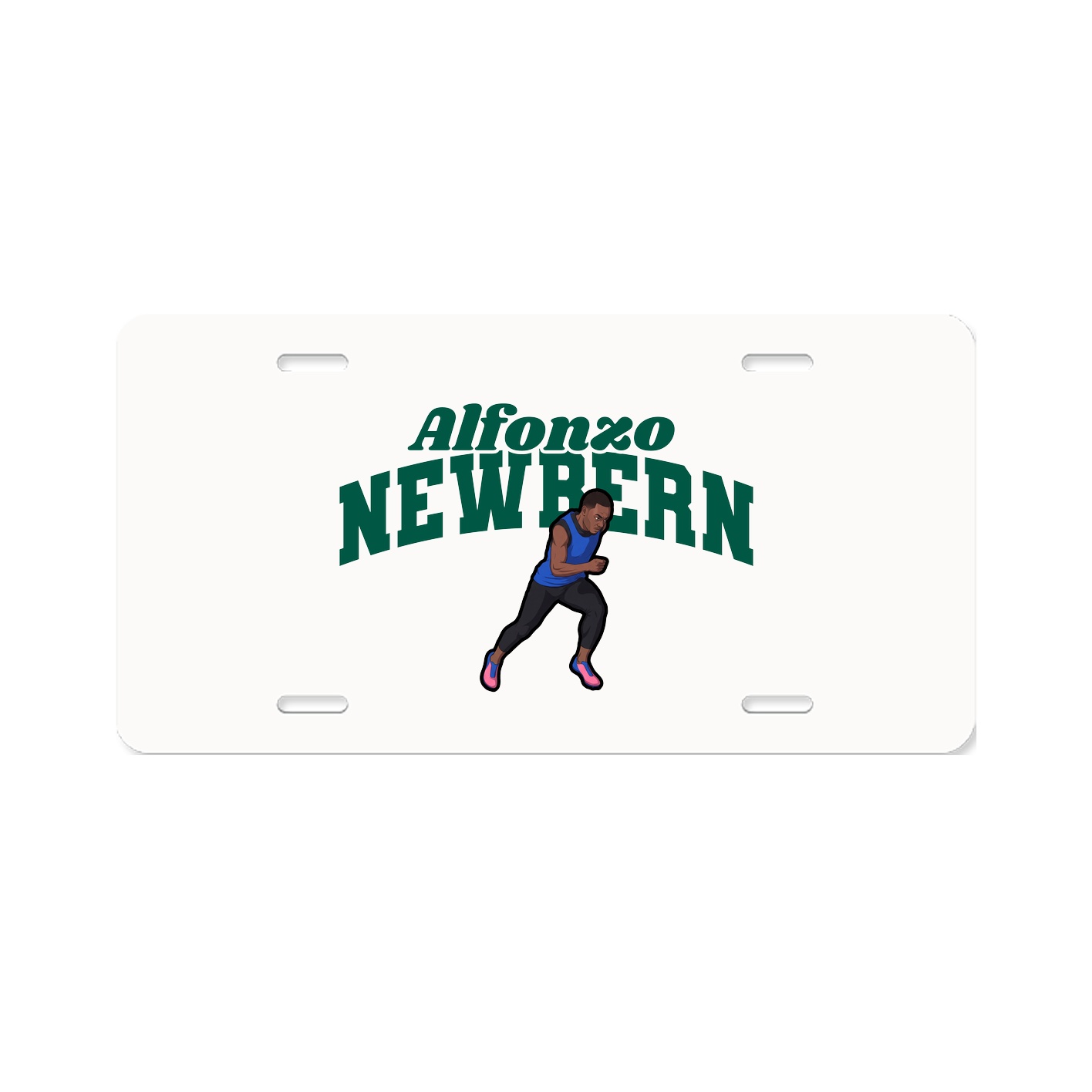 License Plate — Signature Arch in Classic
