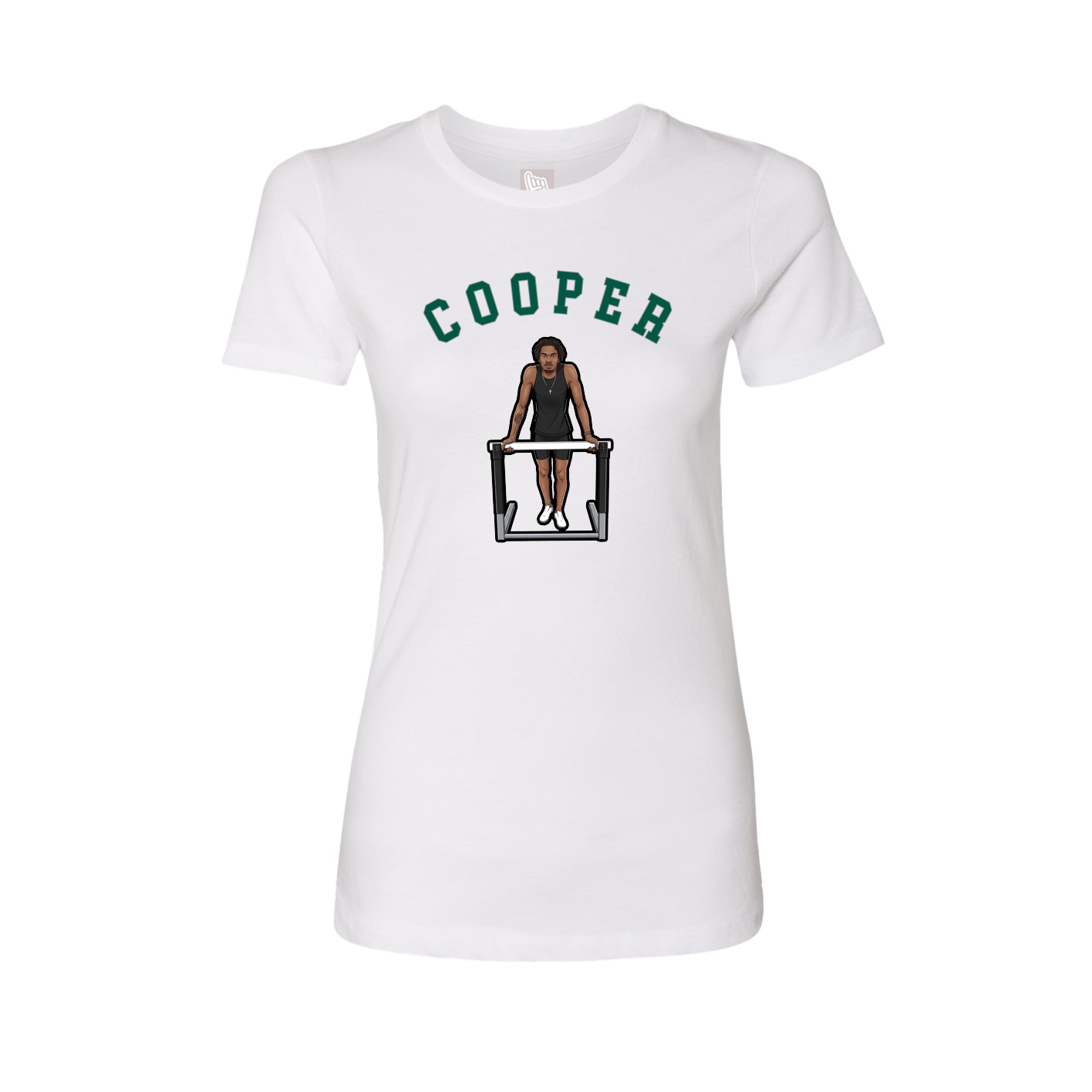 Fitted Women's Tee — Classic in White