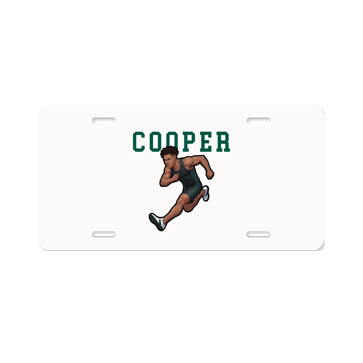 Aluminum License Plate