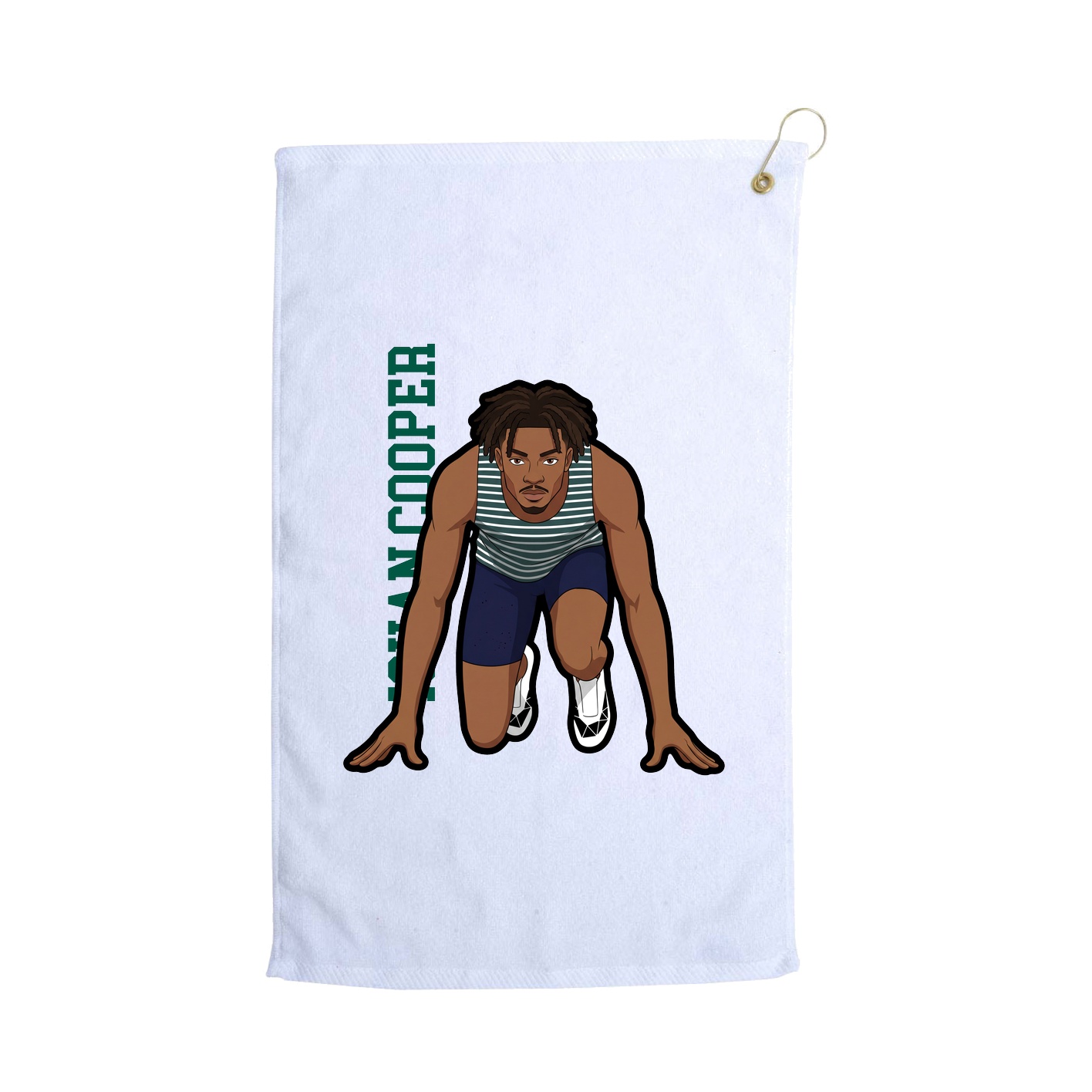 Terry Velour Golf Towel