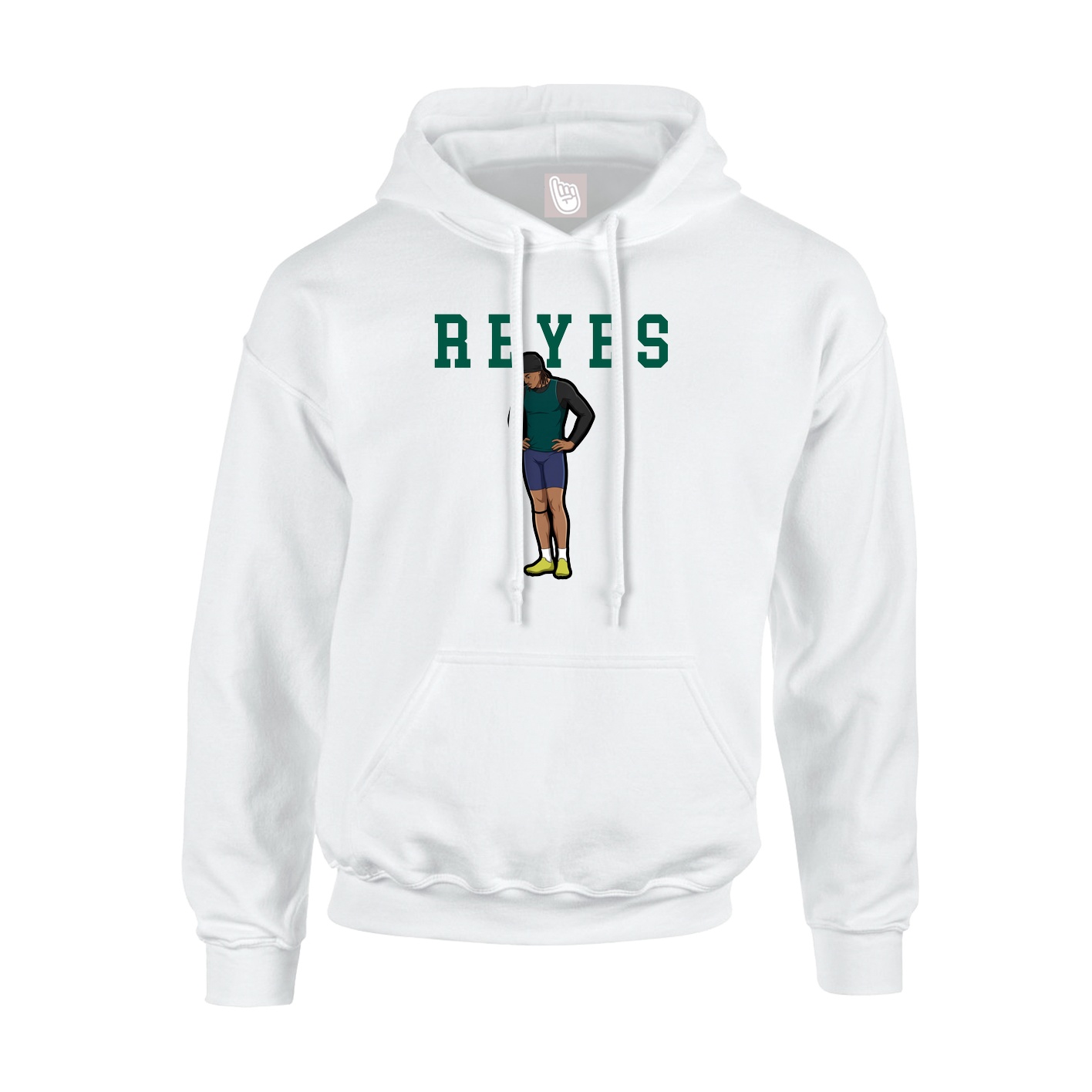 Hoodie — Shirsey in White