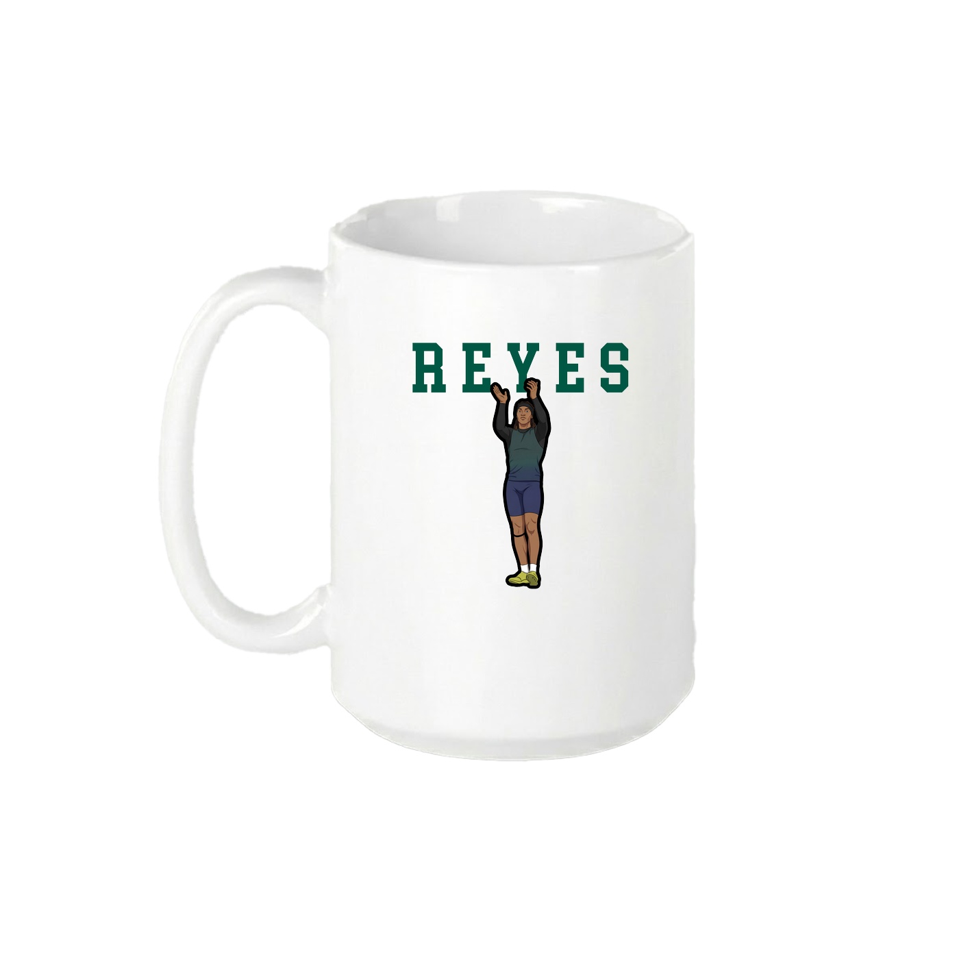 15oz Coffee Mug — Shirsey in White