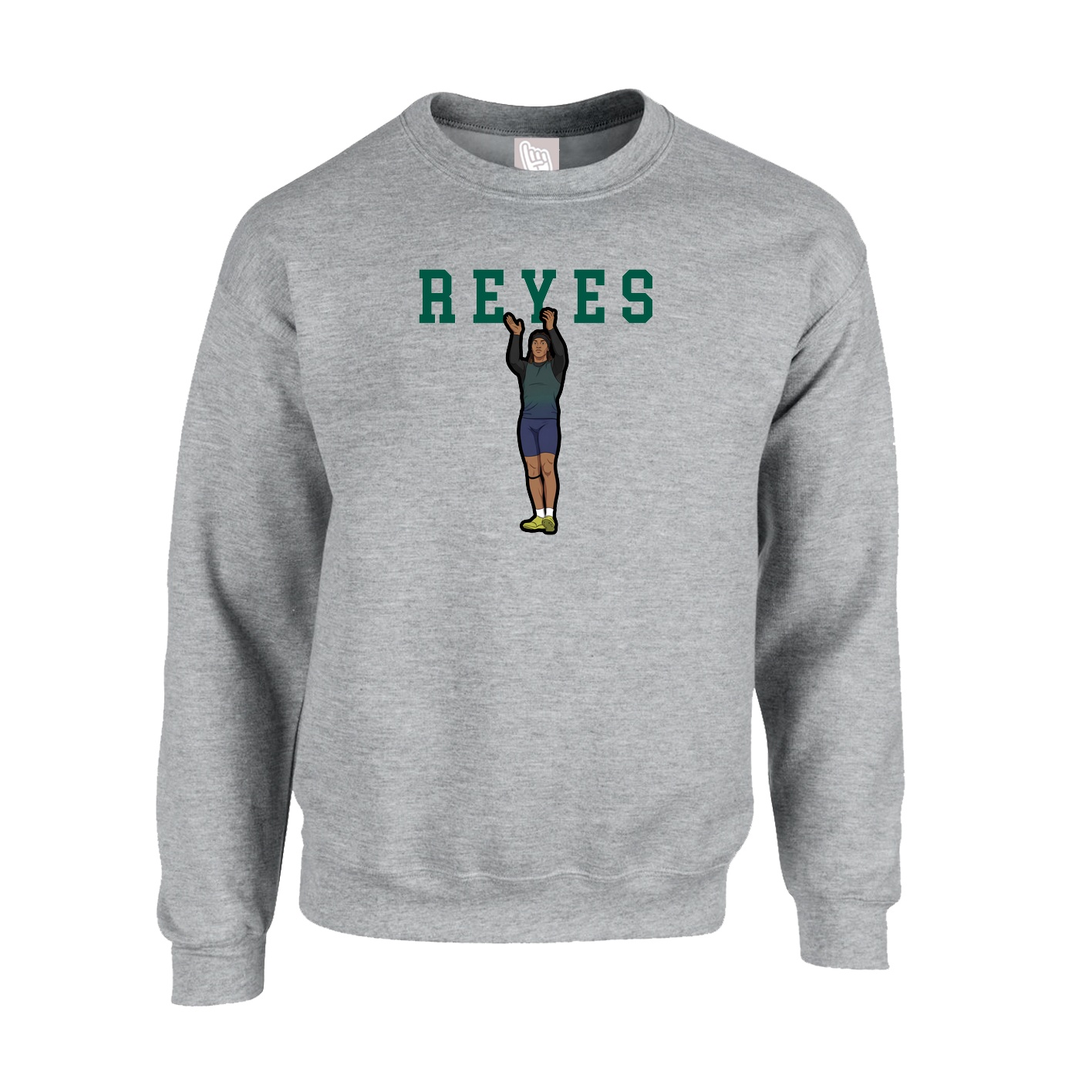Fleece Crew — Shirsey in Grey