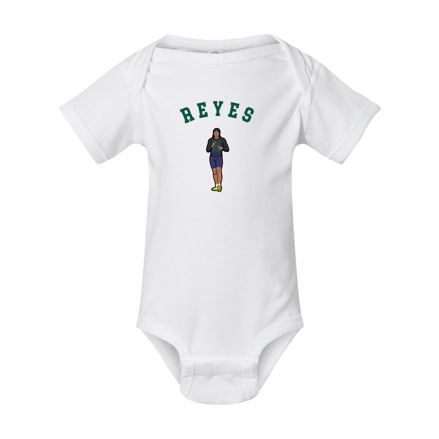 Baby Onesie — Shirsey Arch in White