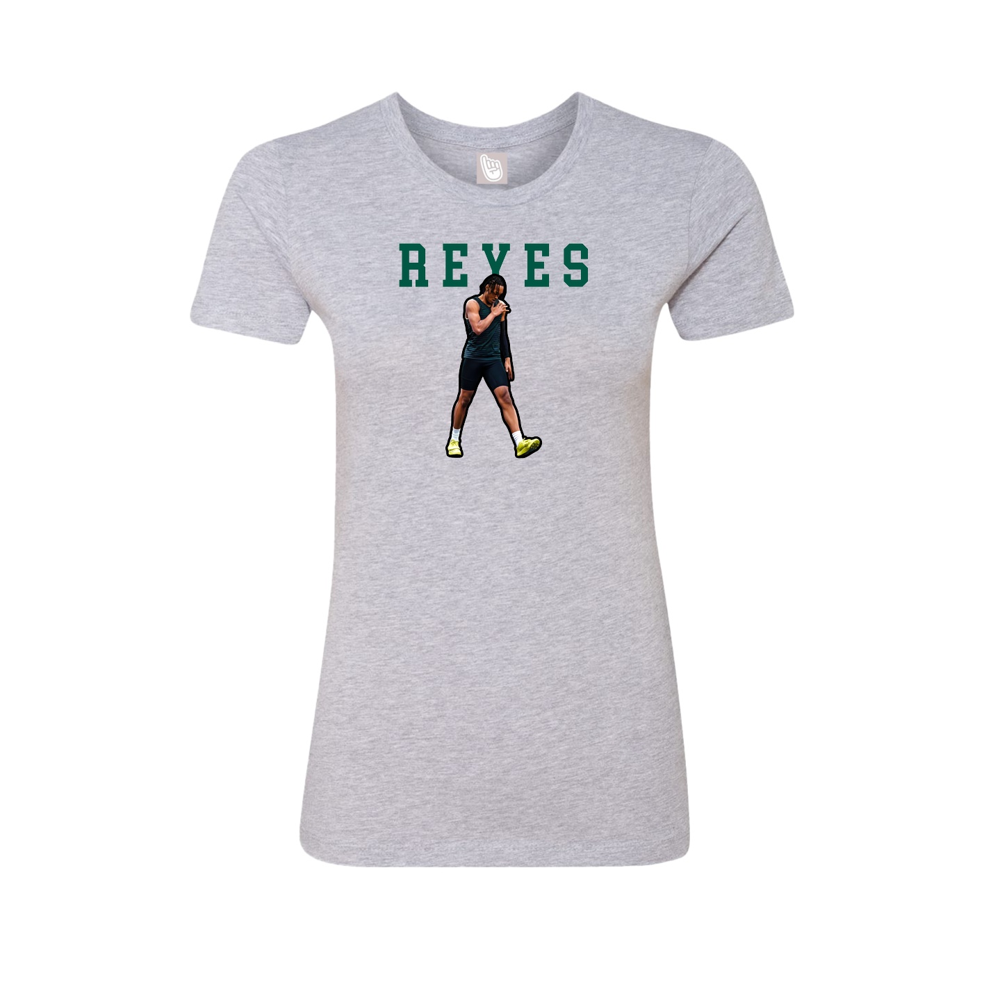 Fitted Women's Tee — Shirsey in Grey