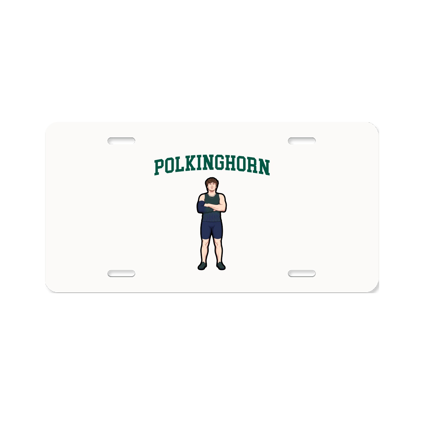 License Plate — Shirsey in Classic
