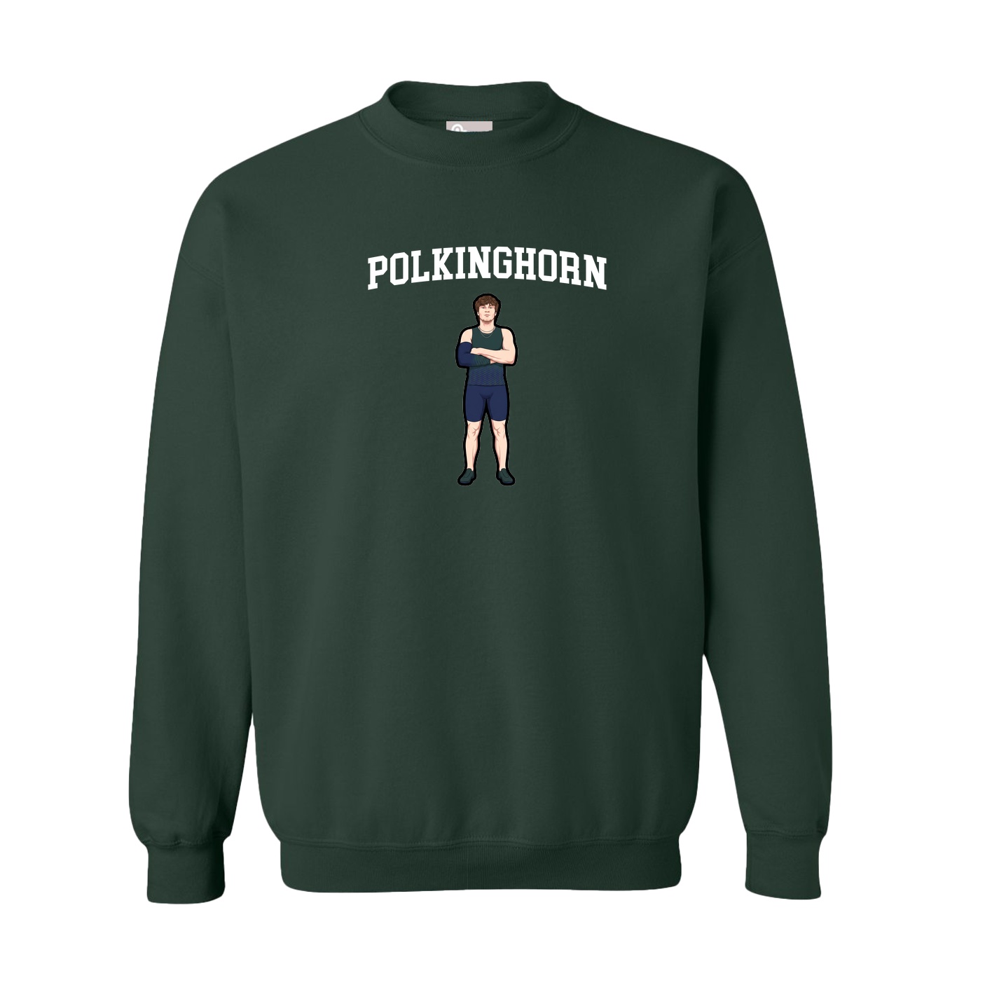 Fleece Crew — Shirsey in Green