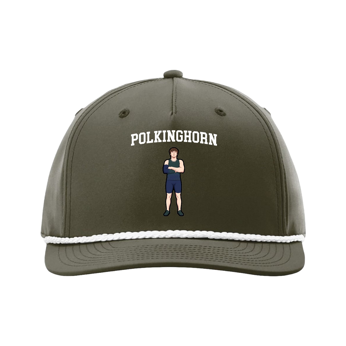 Five-Panel Classic Rope Cap — Shirsey in Green