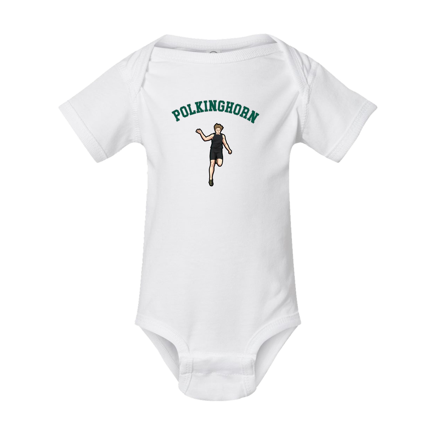 Baby Onesie — Shirsey Arch in White