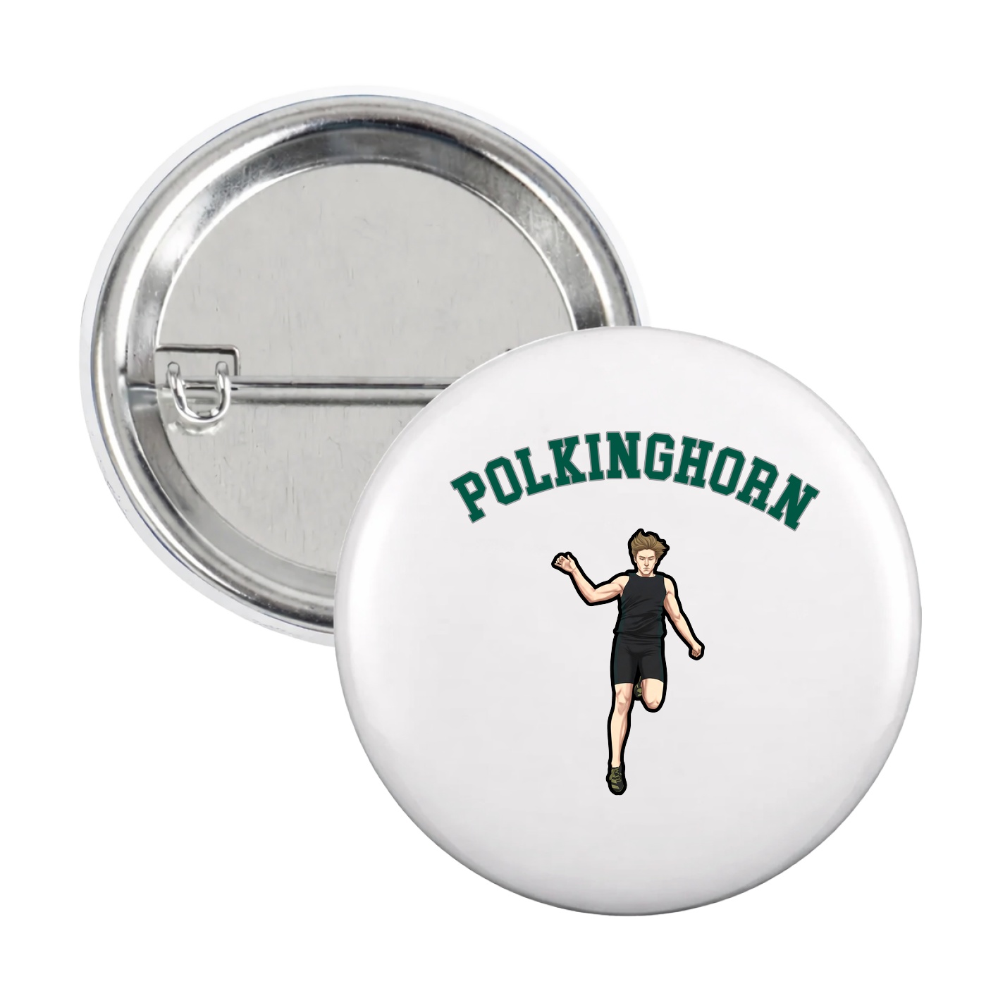 Game Day Button — Shirsey Arch in White
