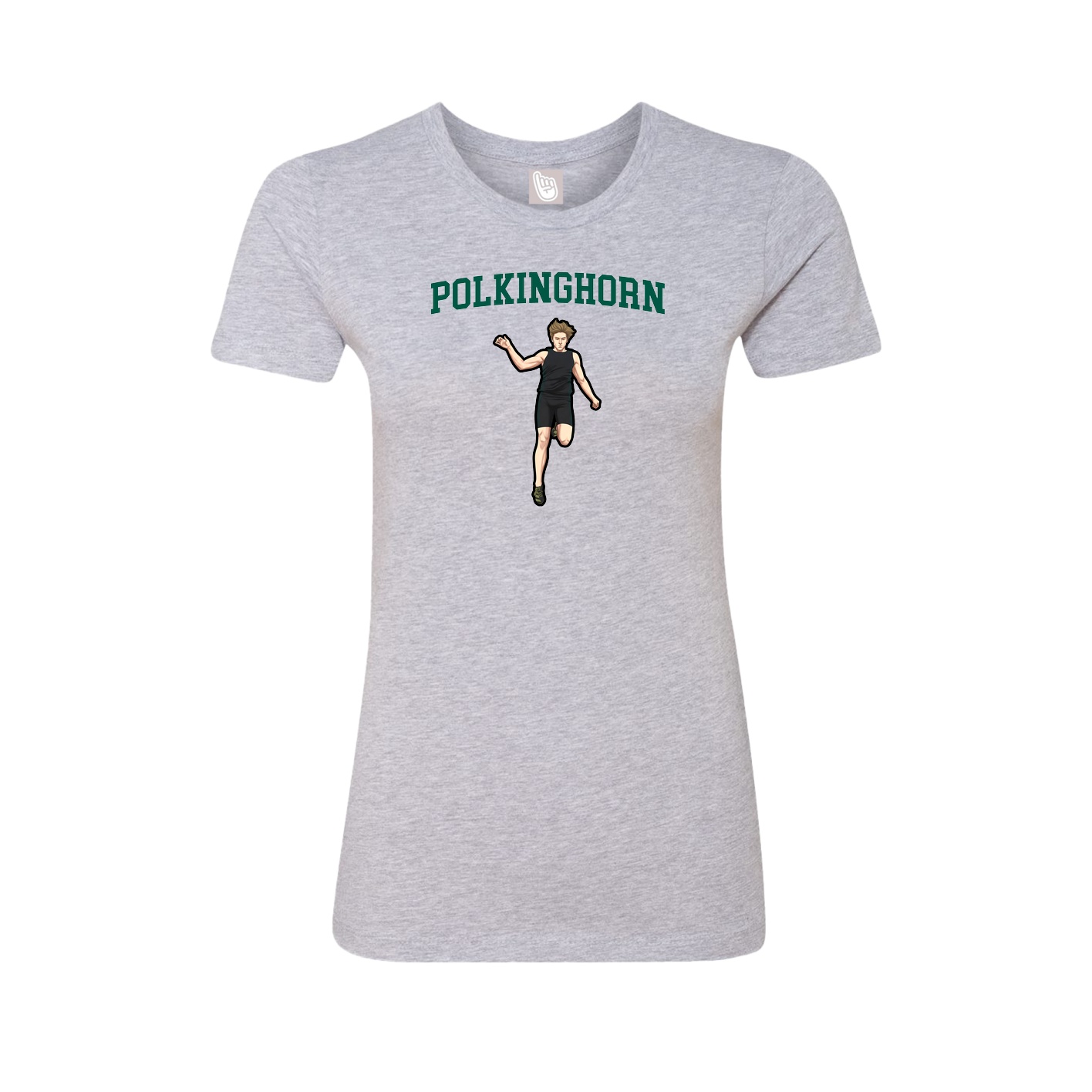 Fitted Women's Tee — Shirsey in Grey