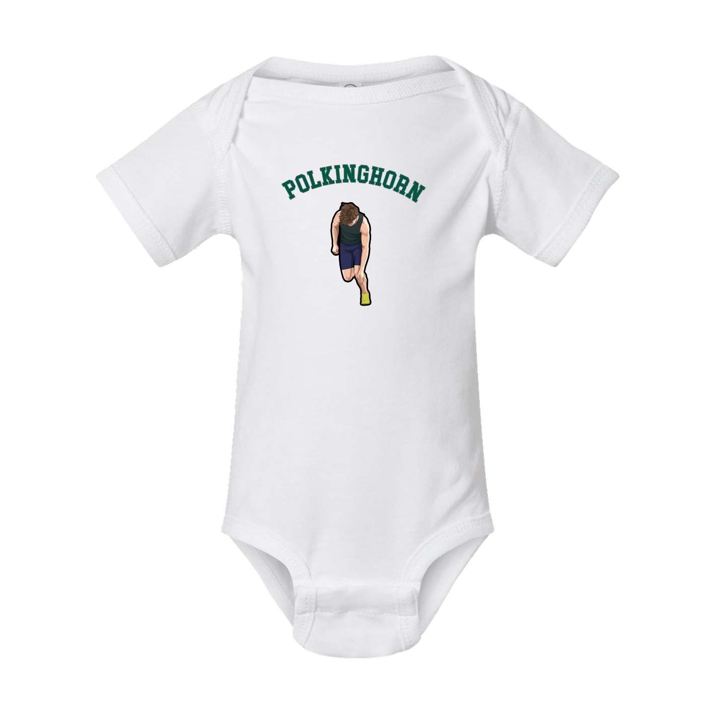 Baby Onesie — Shirsey Arch in White