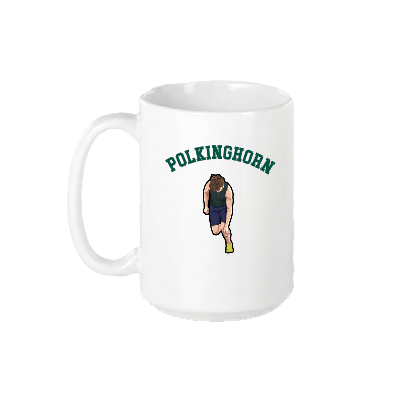 15oz Coffee Mug — Shirsey Arch in White