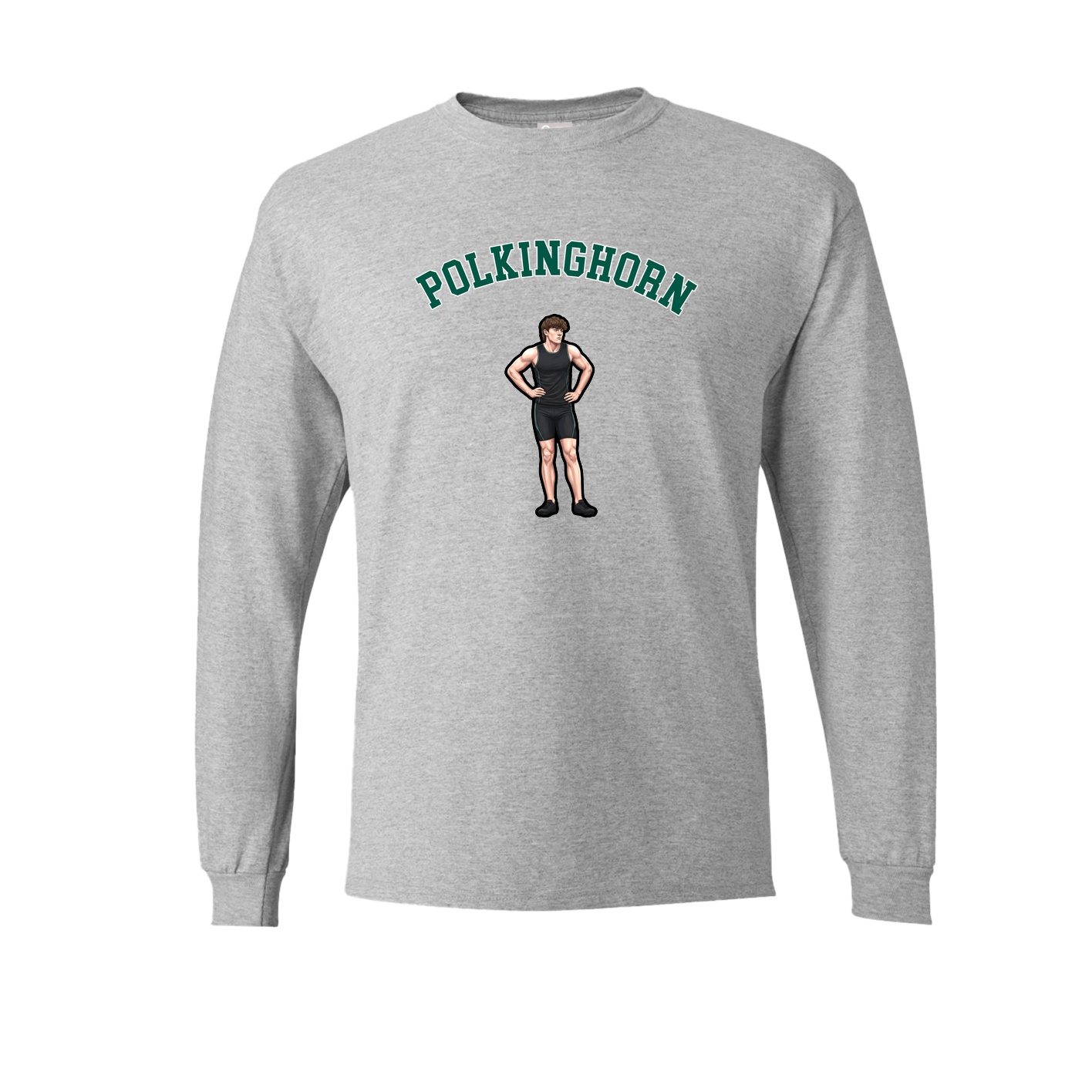 Long Sleeve Tee — Shirsey Arch in Grey