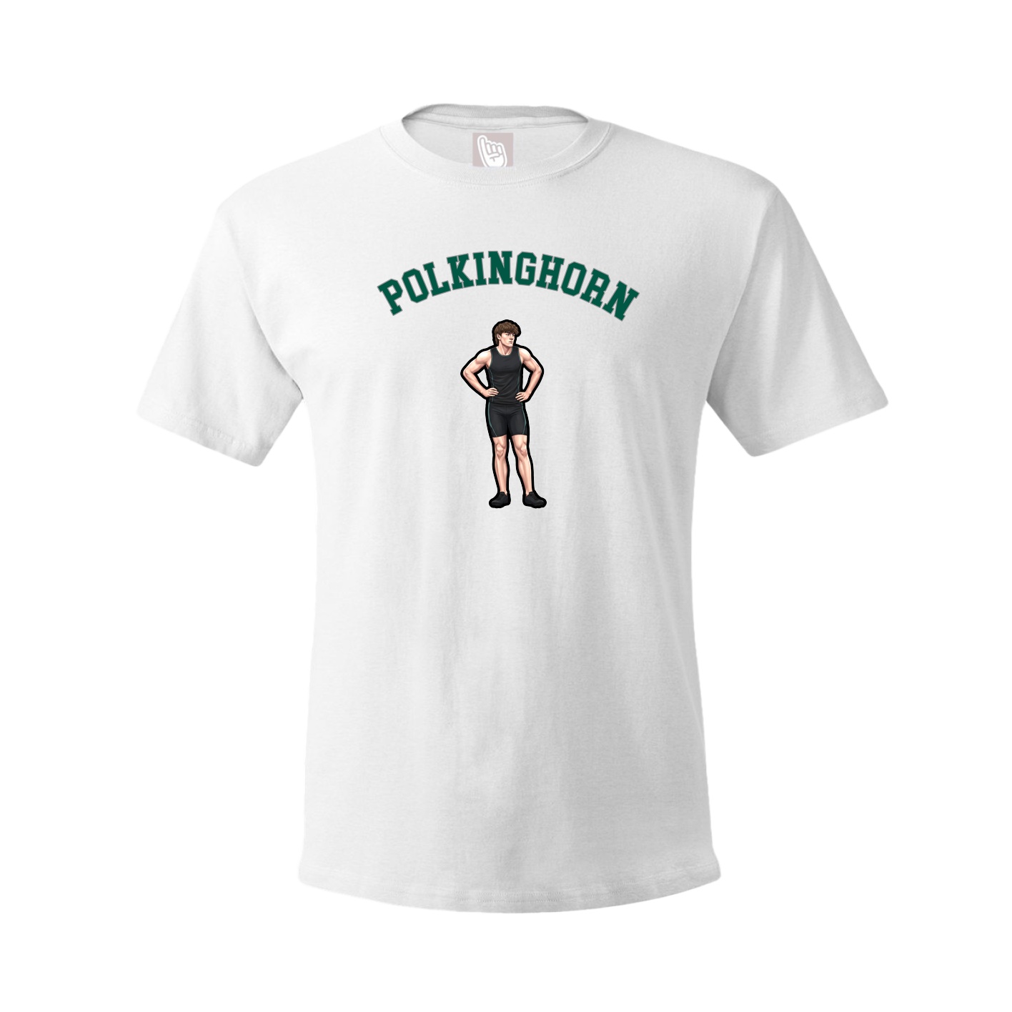 Youth Tee — Shirsey Arch in White