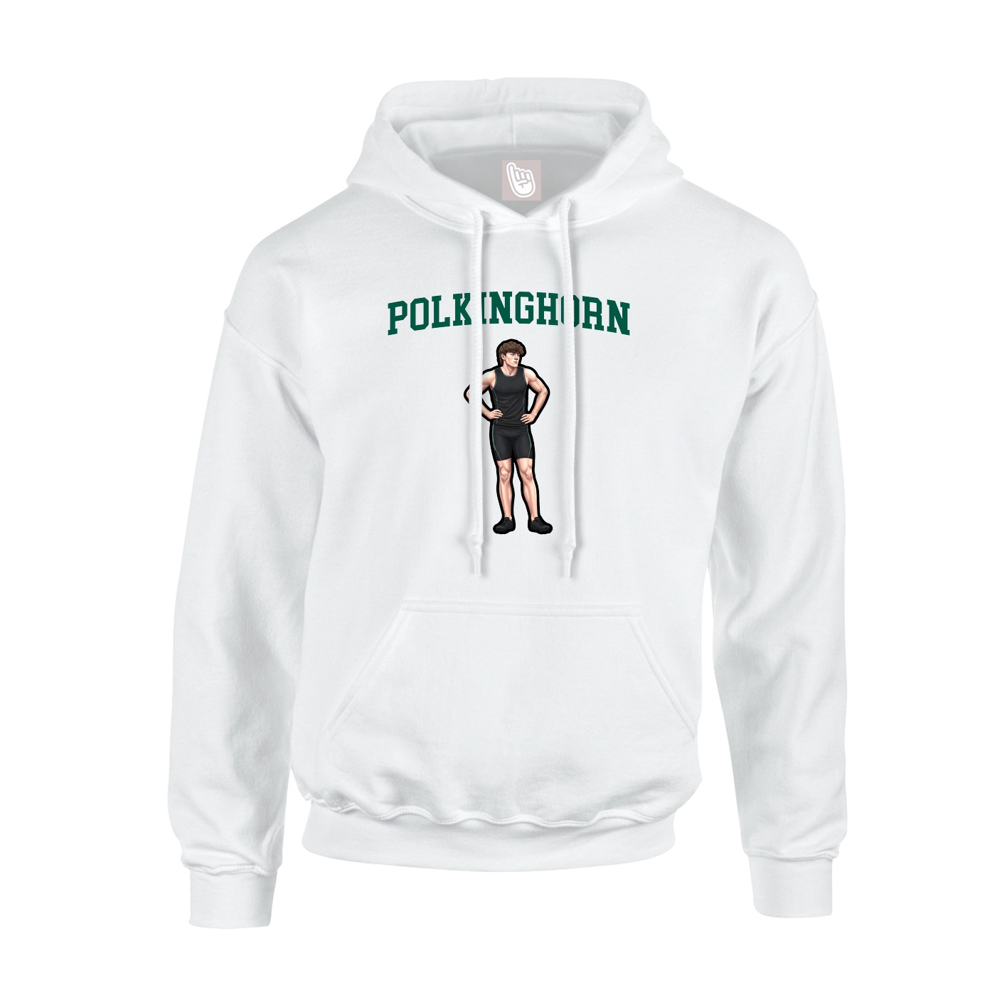Hoodie — Shirsey in White