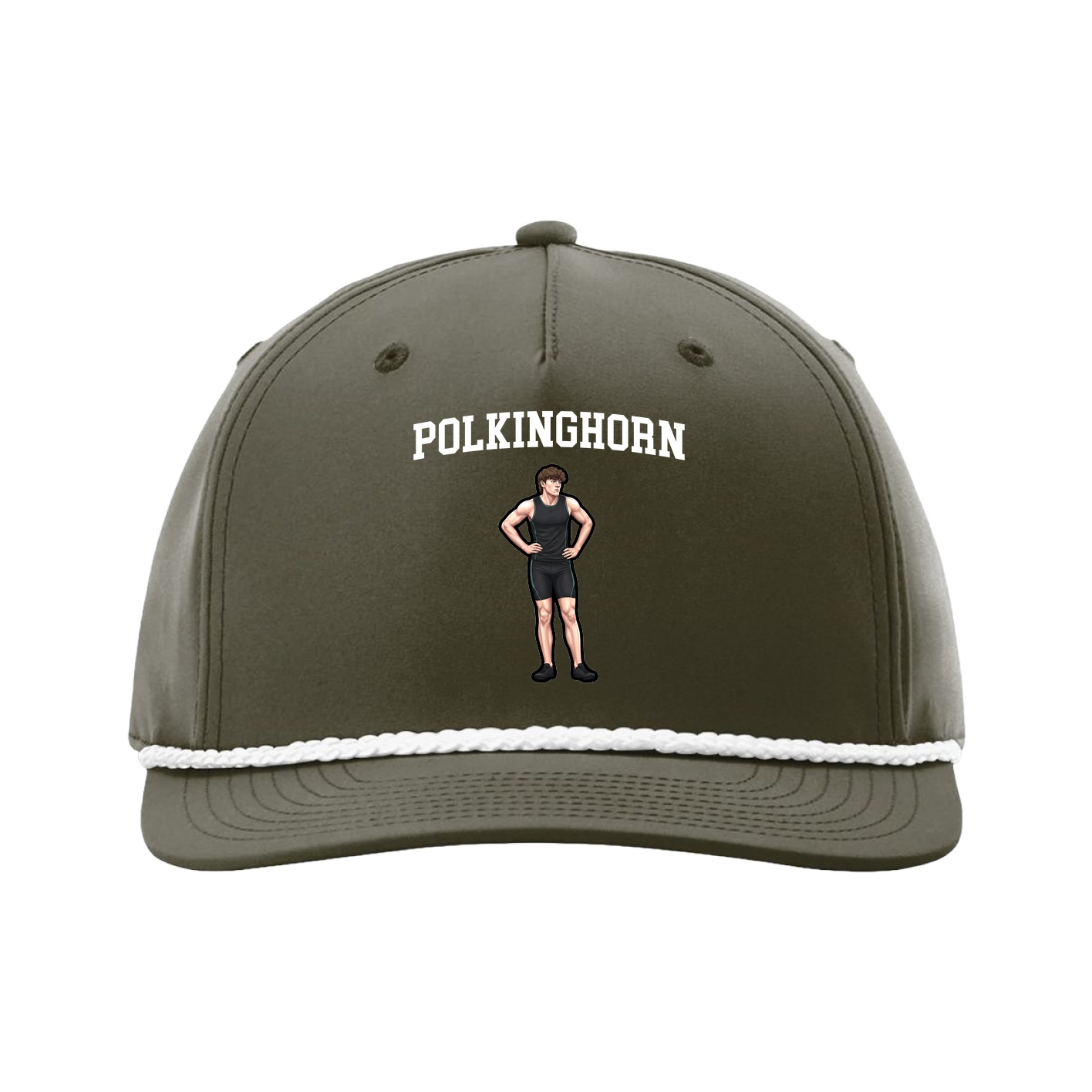 Five-Panel Classic Rope Cap — Shirsey in Green
