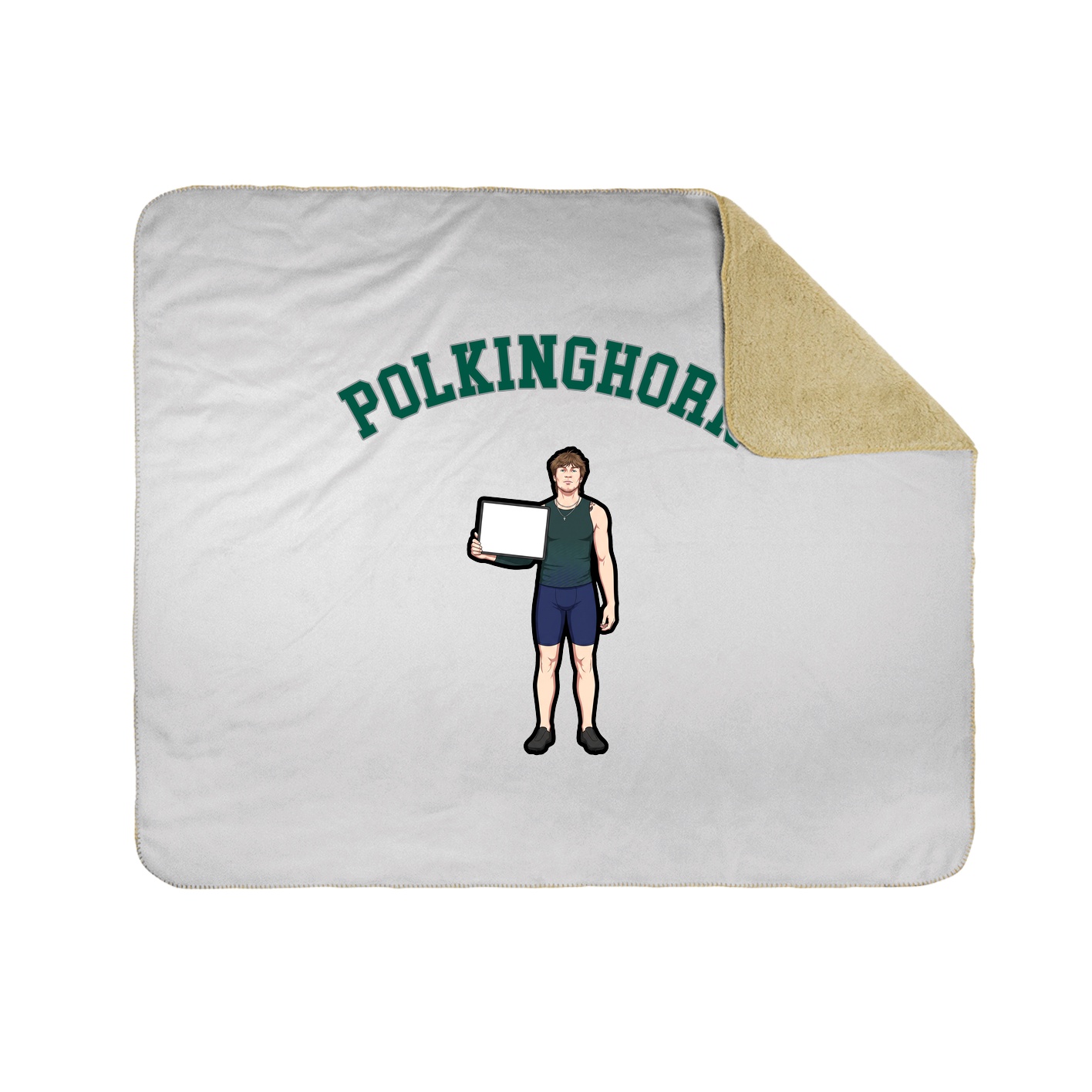 Throw Blanket — Shirsey Arch in White