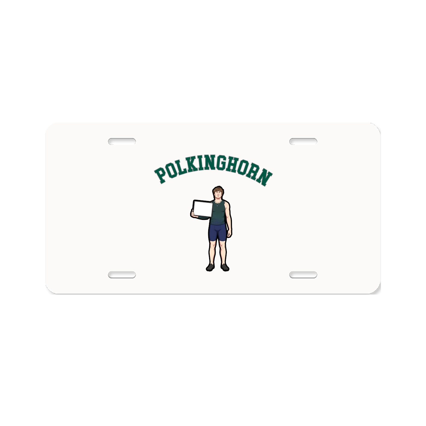 License Plate — Shirsey Arch in Classic