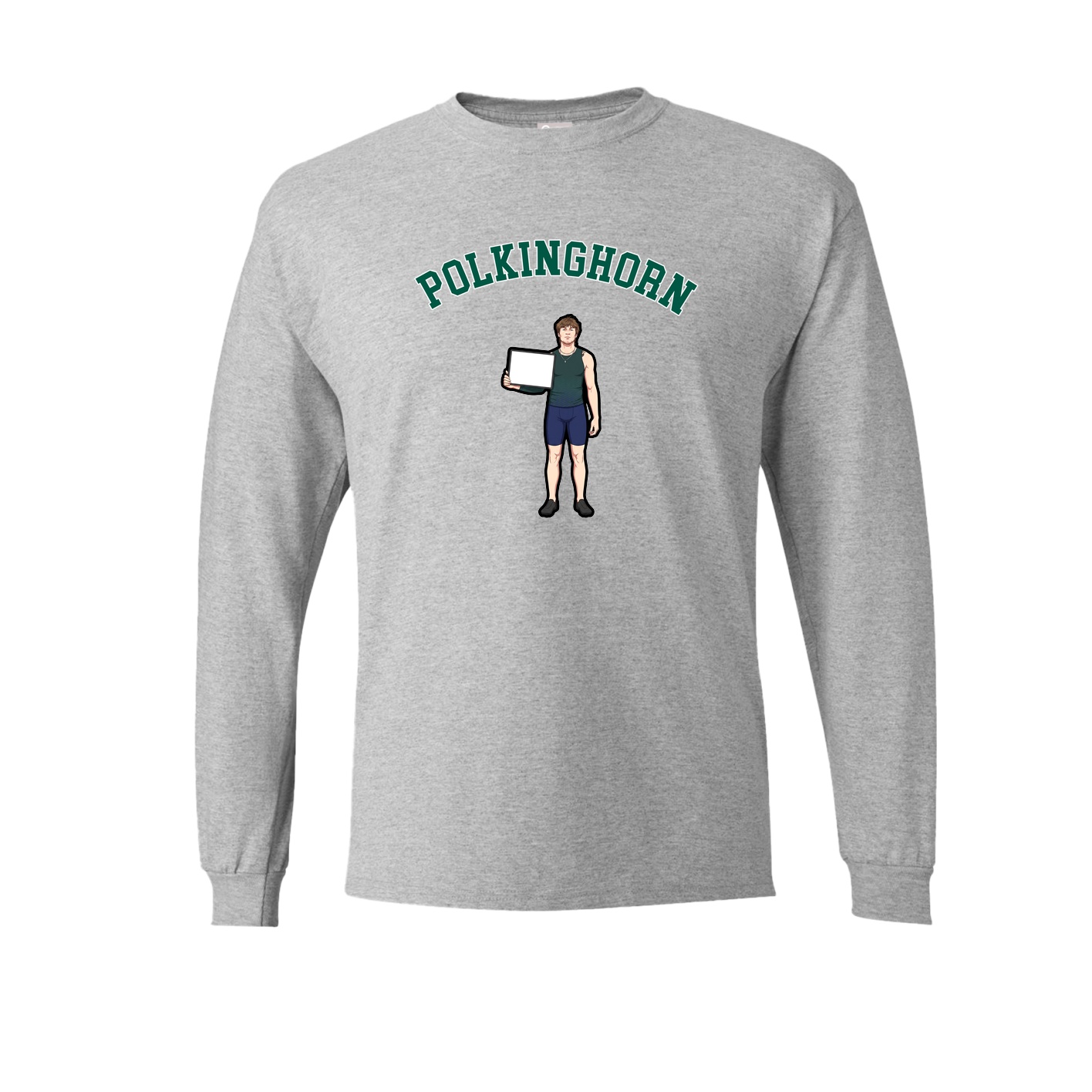 Long Sleeve Tee — Shirsey Arch in Grey