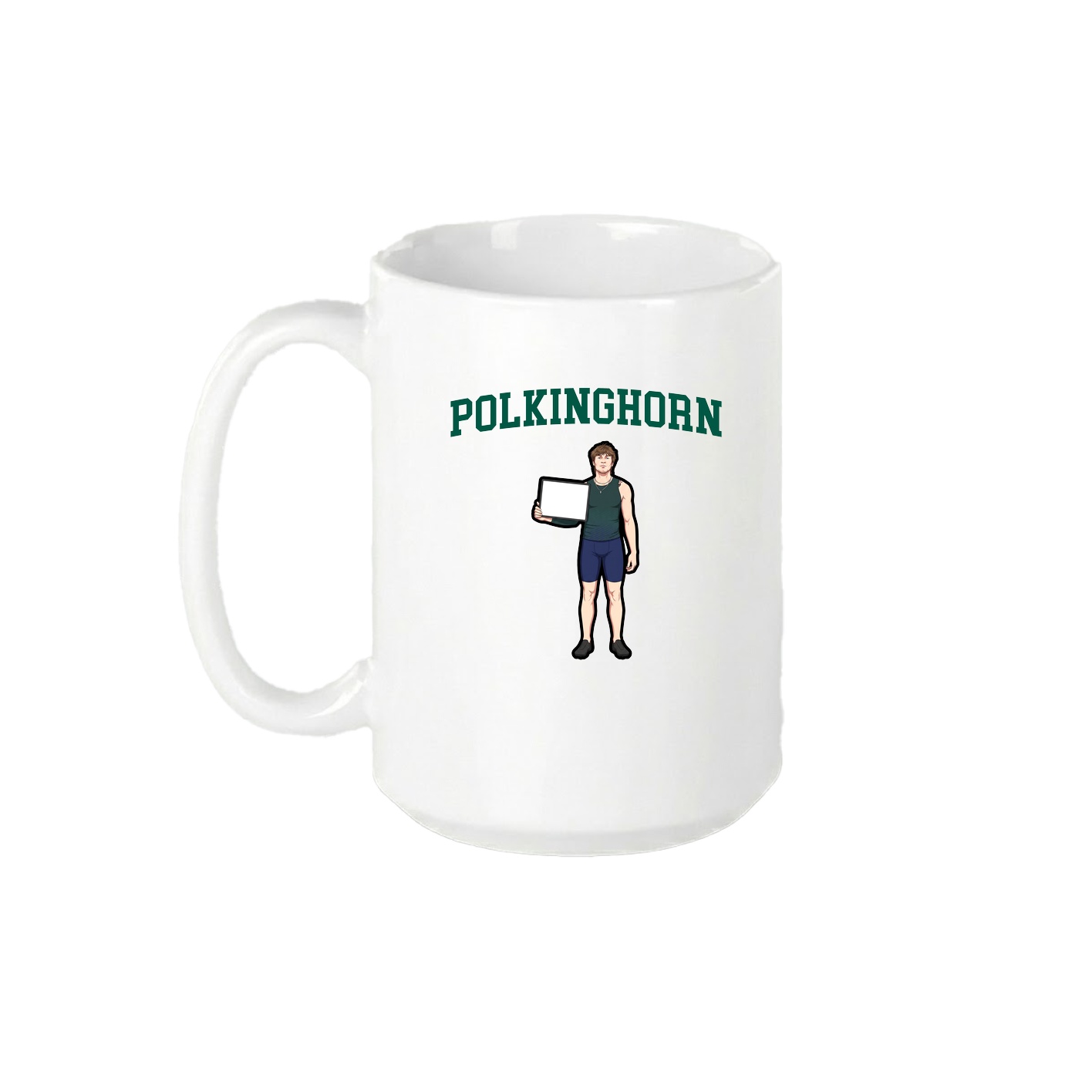 15oz Coffee Mug — Shirsey in White