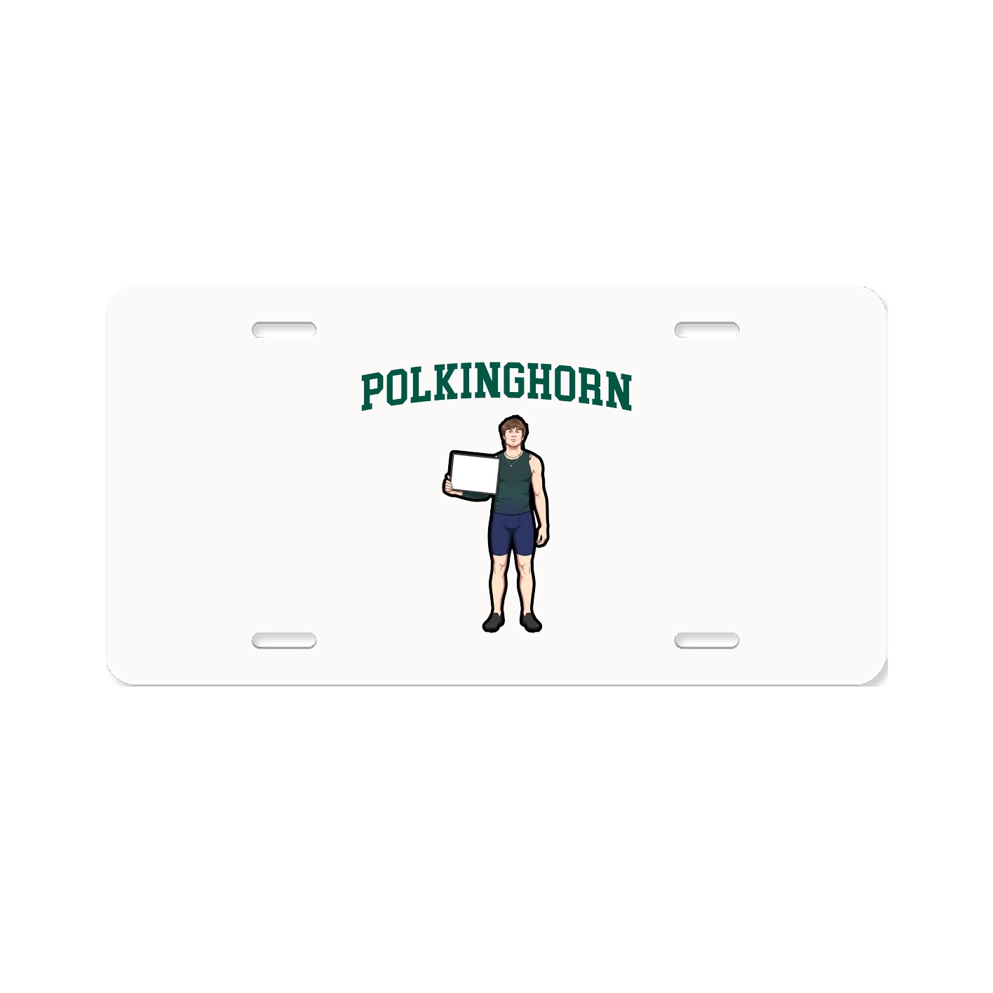 License Plate — Shirsey in Classic