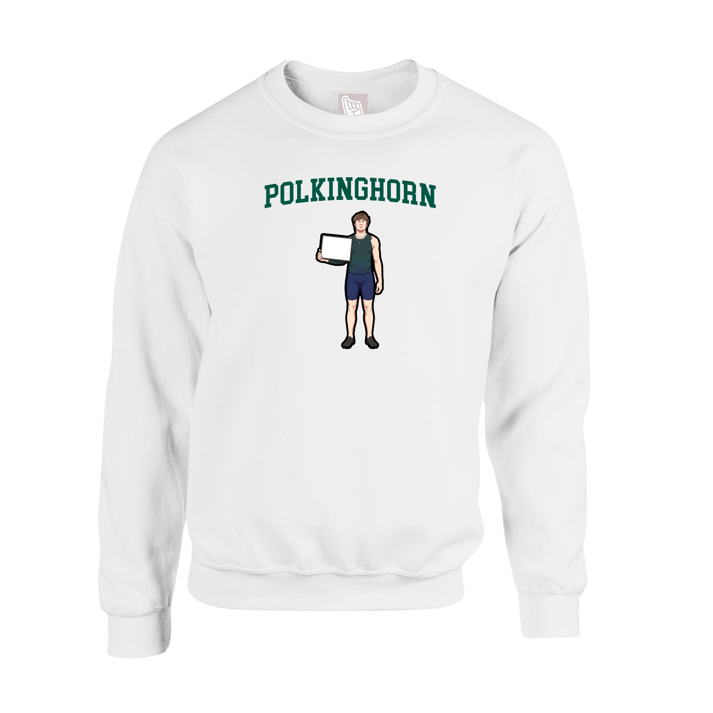 Fleece Crew — Shirsey in White