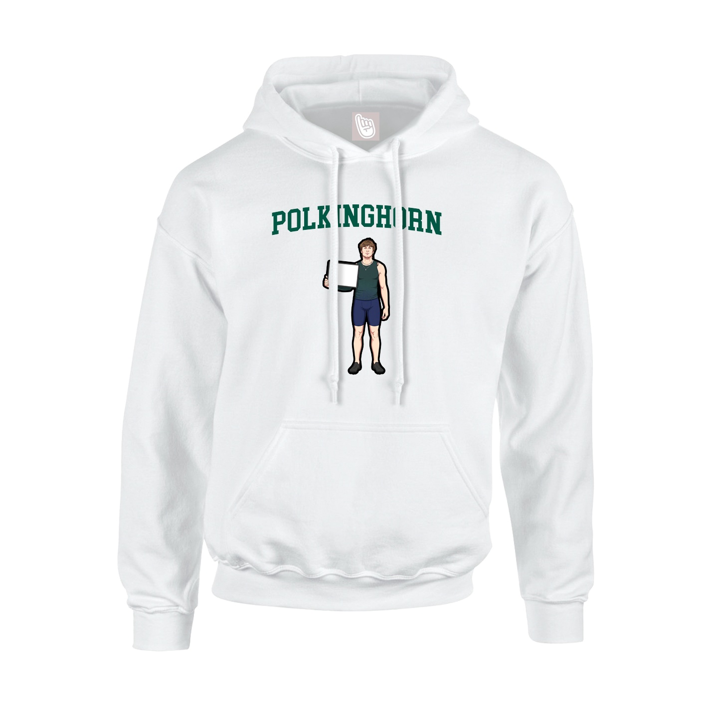Youth Hoodie — Shirsey in White