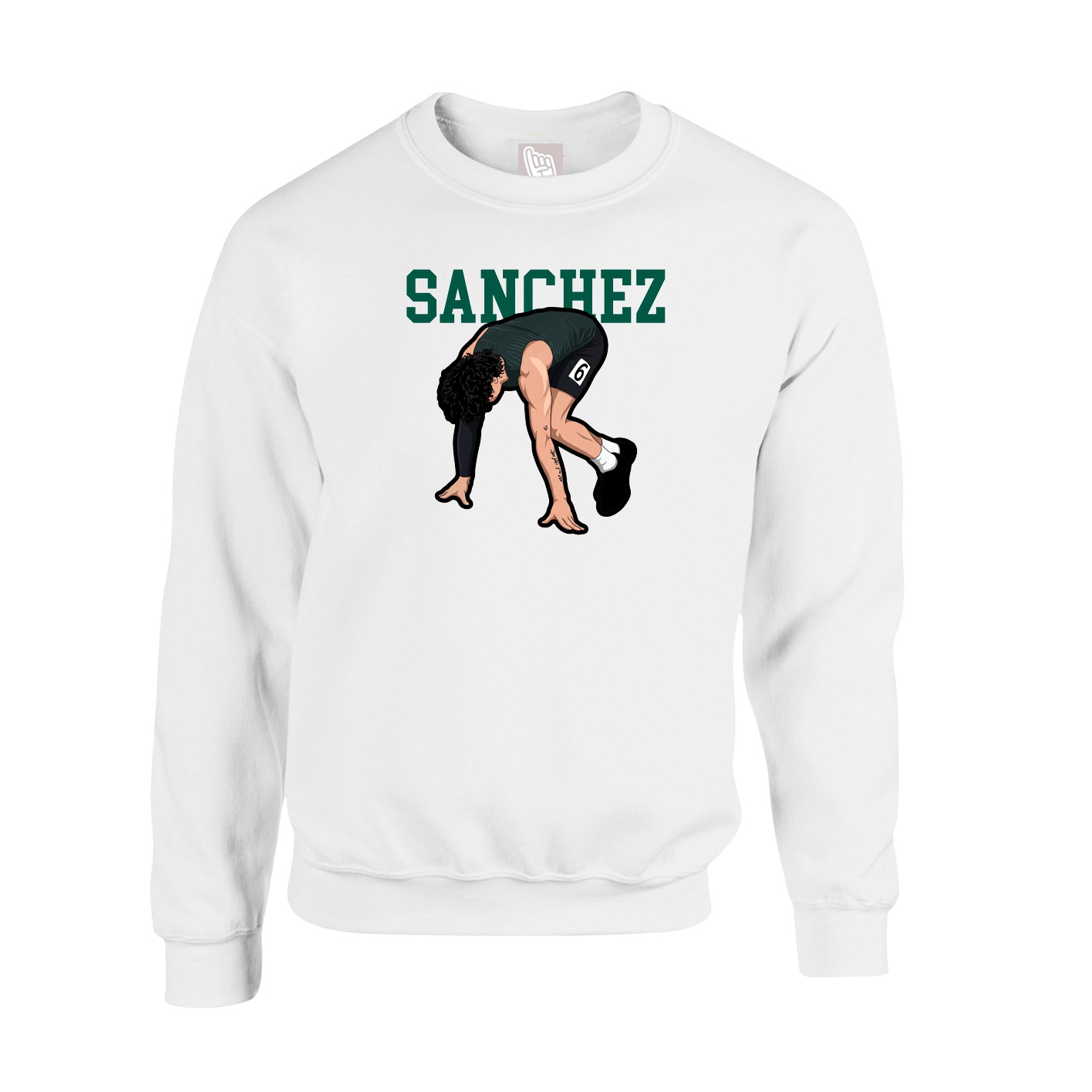 Fleece Crew — Shirsey in White