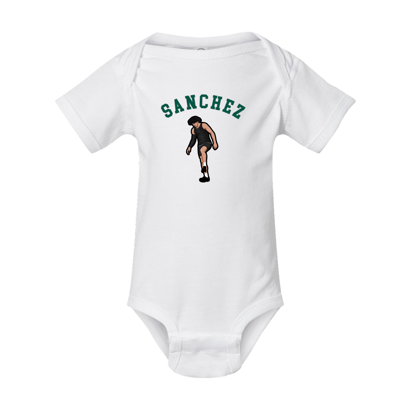 Baby Onesie — Shirsey Arch in White