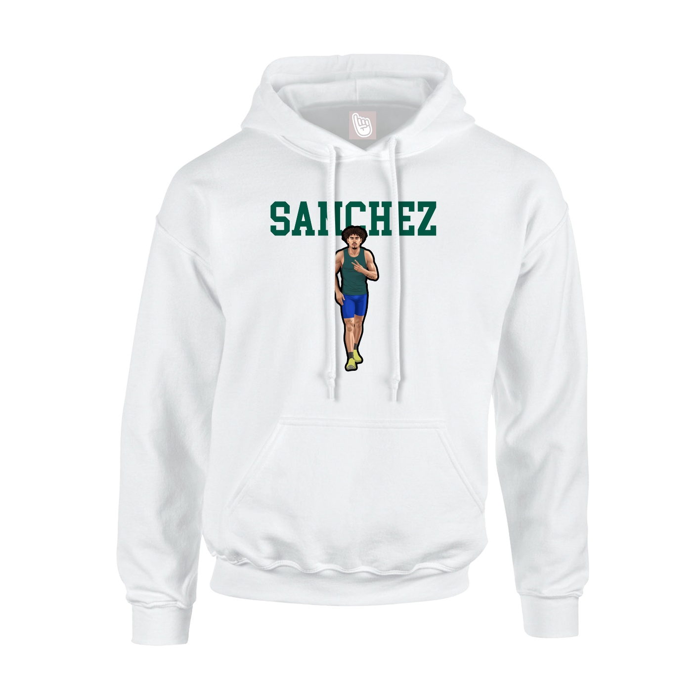 Hoodie — Shirsey in White