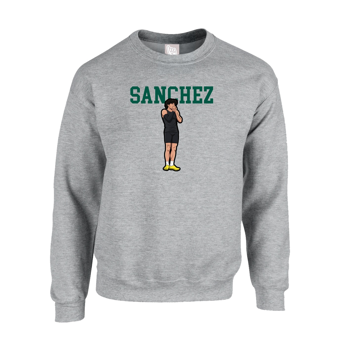 Fleece Crew — Shirsey in Grey