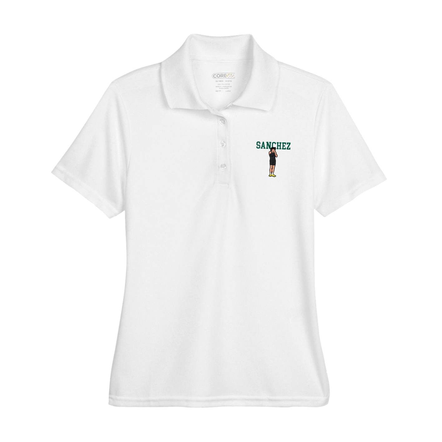 Womens Performance Polo — Shirsey in White