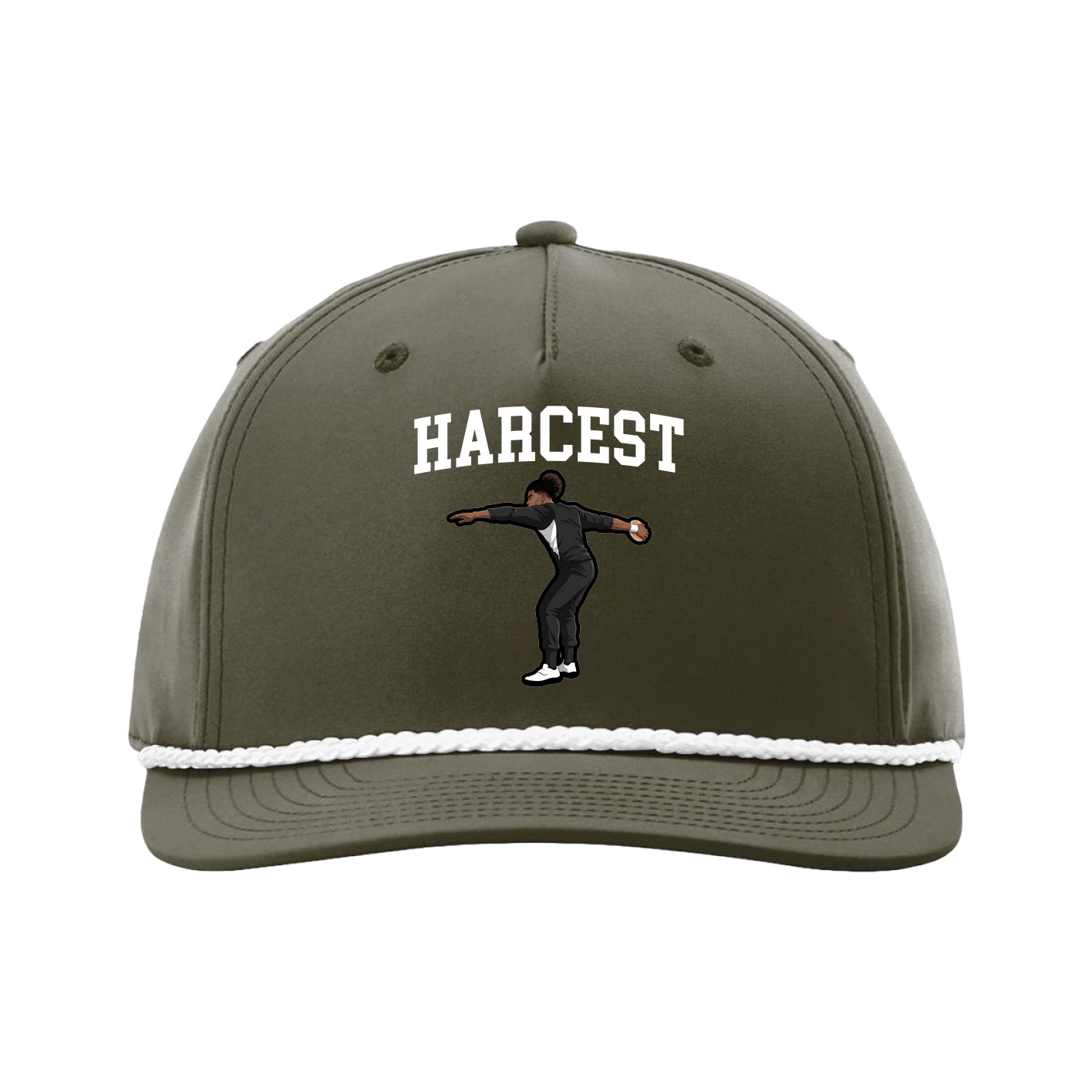 Five-Panel Classic Rope Cap — Shirsey in Green