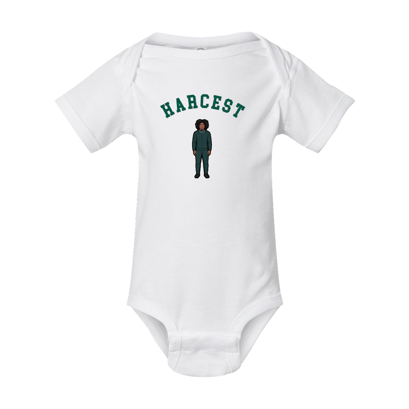 Baby Onesie — Shirsey Arch in White