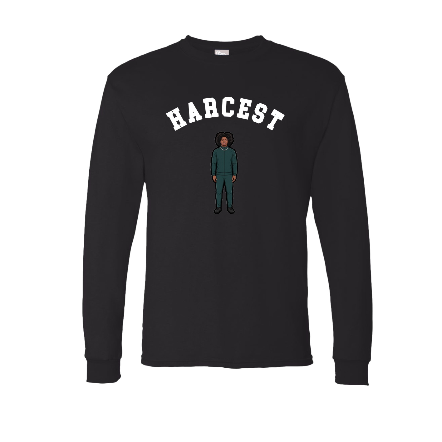 Long Sleeve Tee — Shirsey Arch in Black