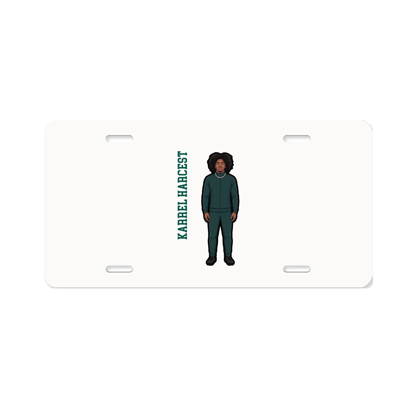 Aluminum License Plate