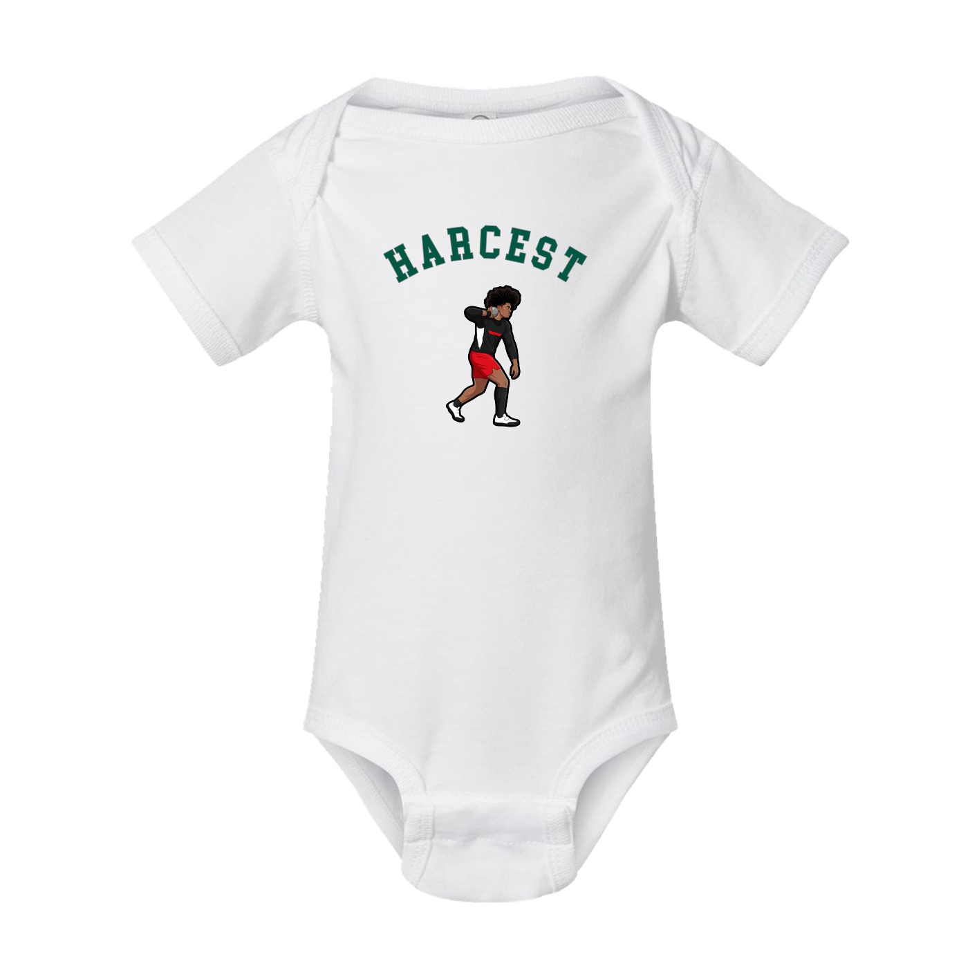 Baby Onesie — Shirsey Arch in White