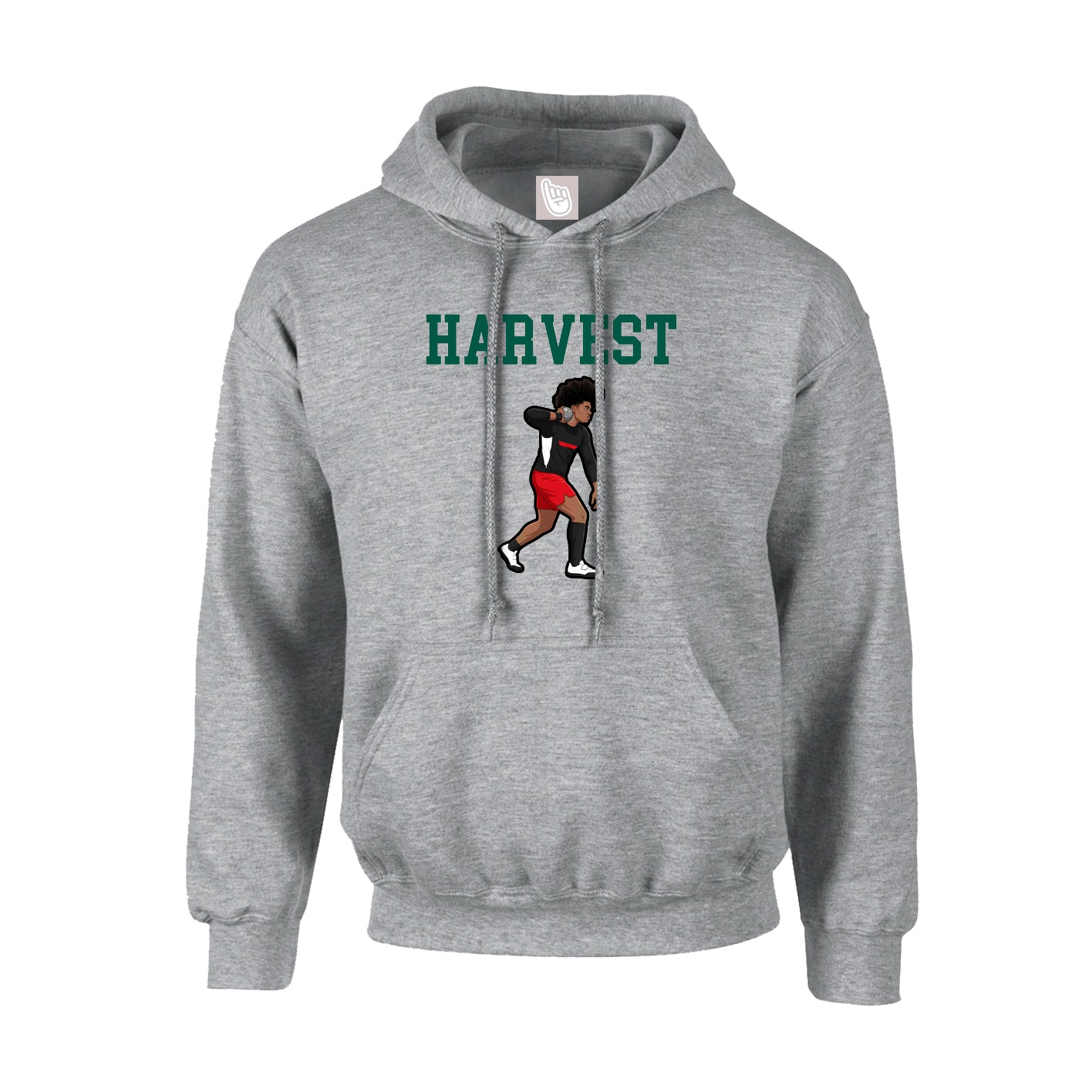 Hoodie — Shirsey in Grey