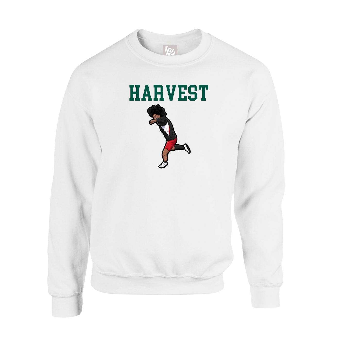 Fleece Crew — Shirsey in White
