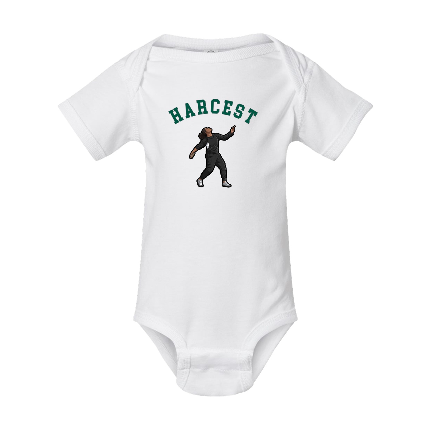 Baby Onesie — Shirsey Arch in White