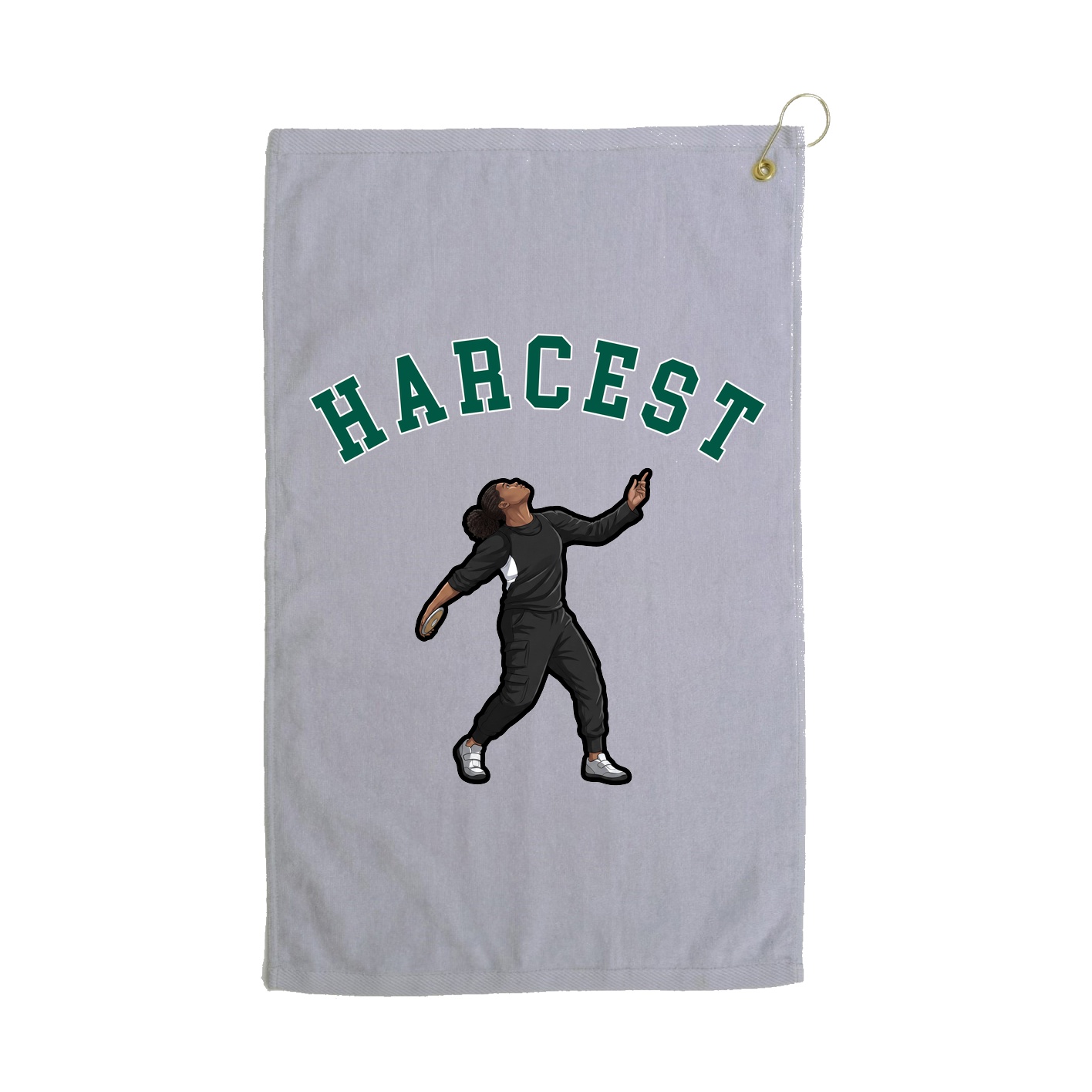 Golf Towel — Shirsey Arch in Grey