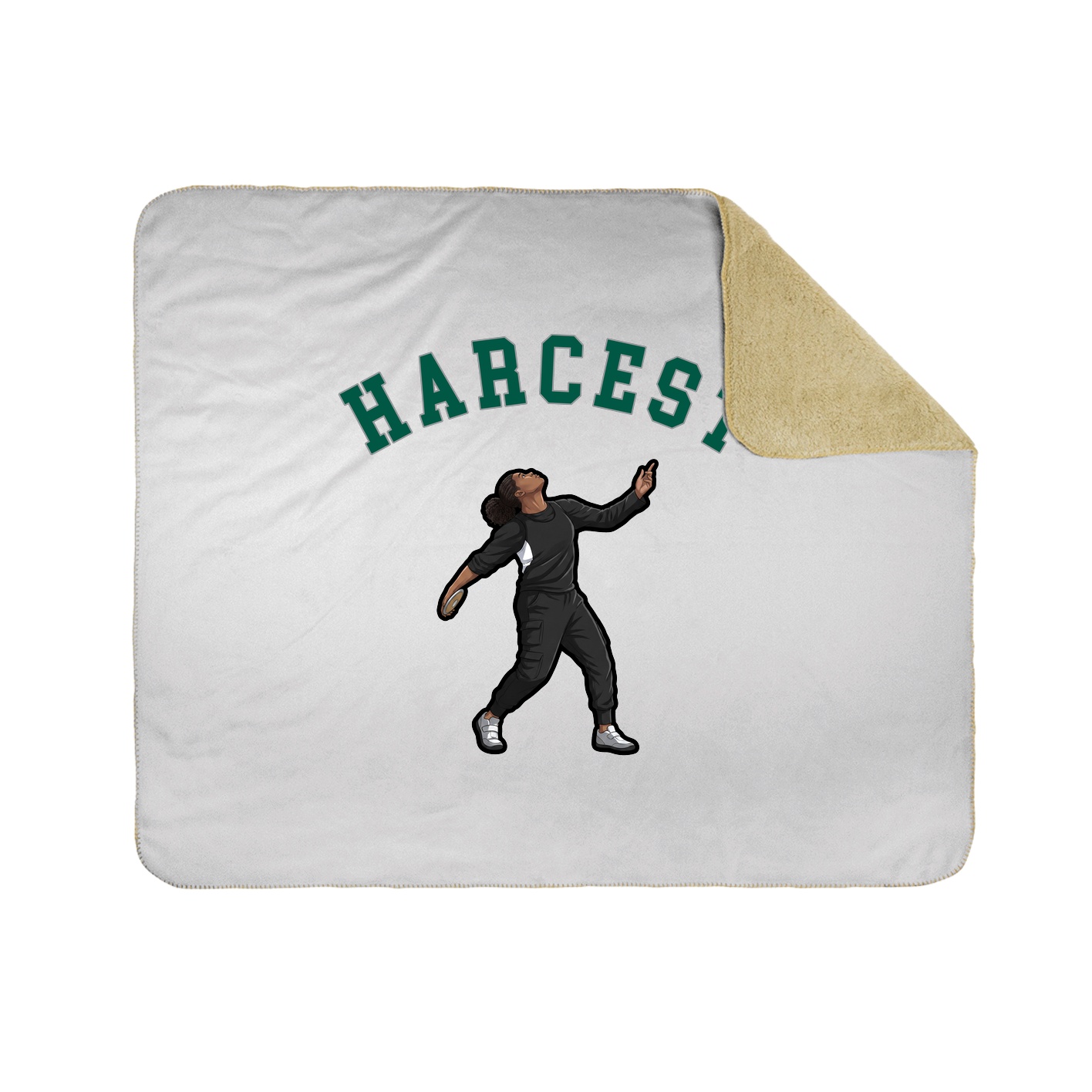 Throw Blanket — Shirsey Arch in White