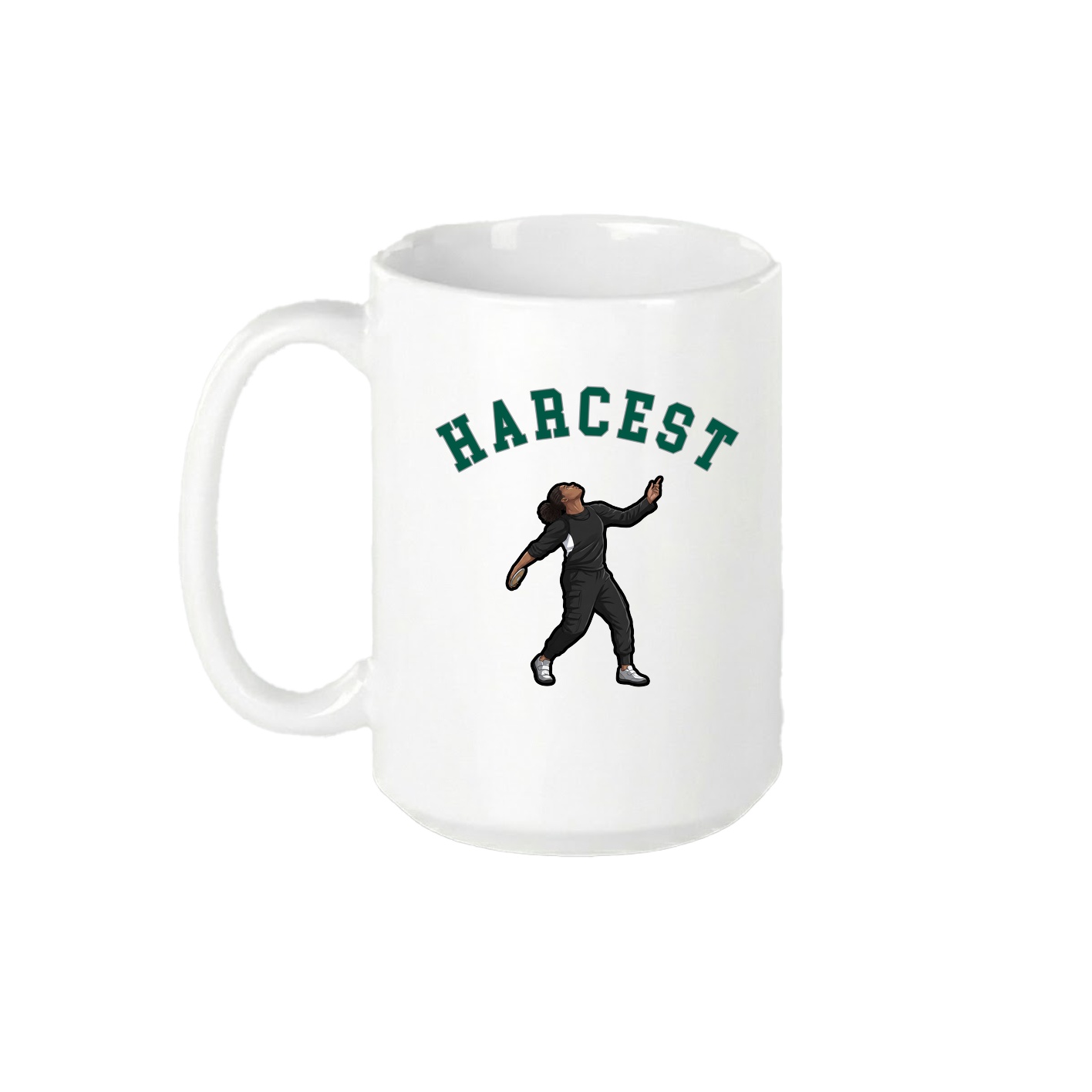 15oz Coffee Mug — Shirsey Arch in White