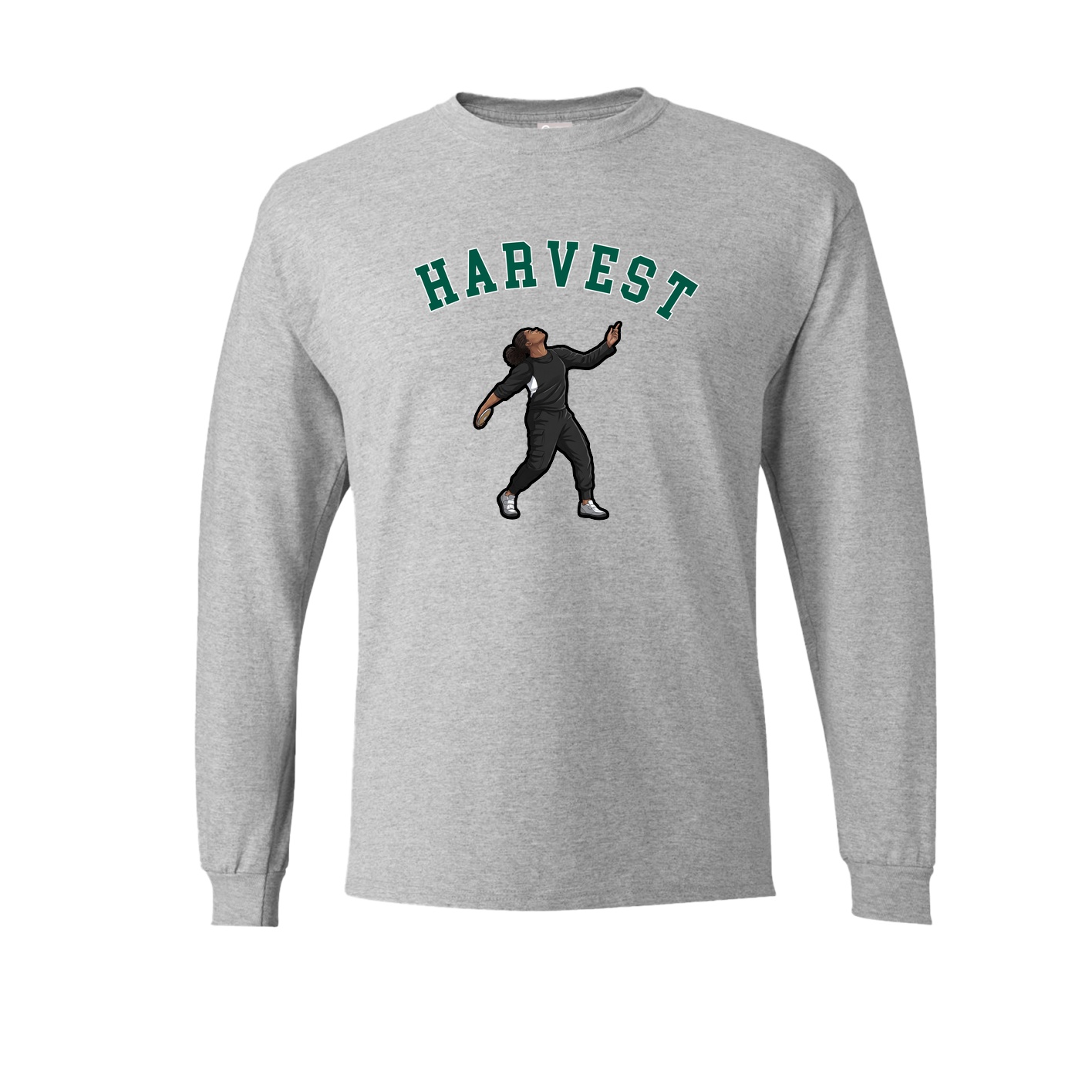 Long Sleeve Tee — Shirsey Arch in Grey